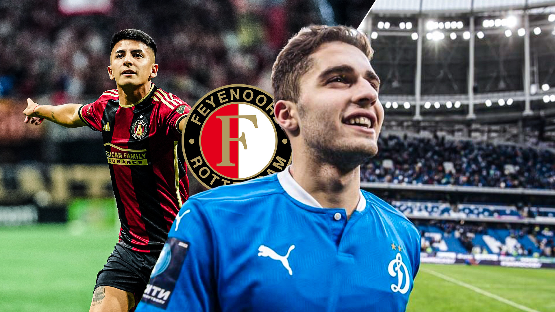 Feyenoord krijgt Almada en Zakharyan aangeboden