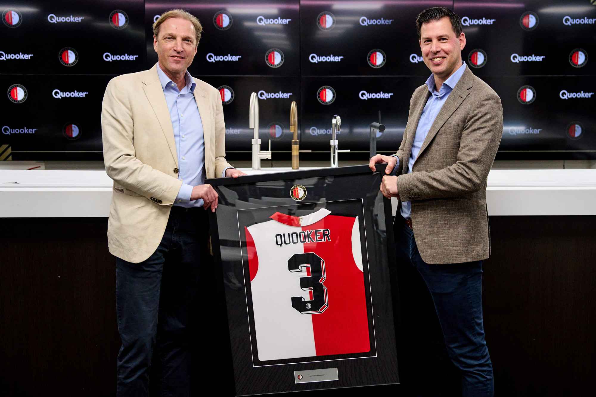 Quooker wordt Official Partner van Feyenoord