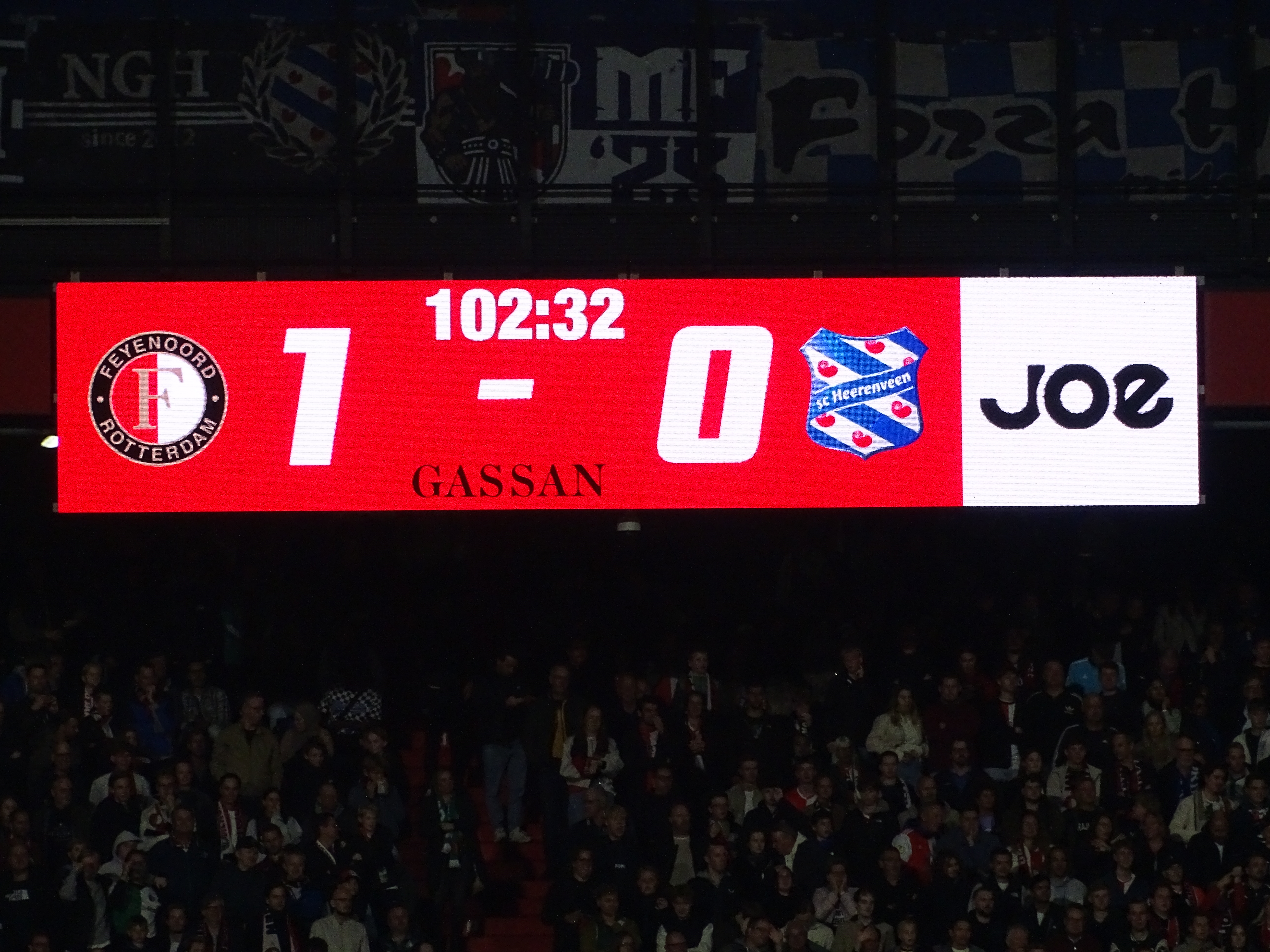 endscore Feyenoord - sc Heerenveen - Jim Breeman Sports Photography