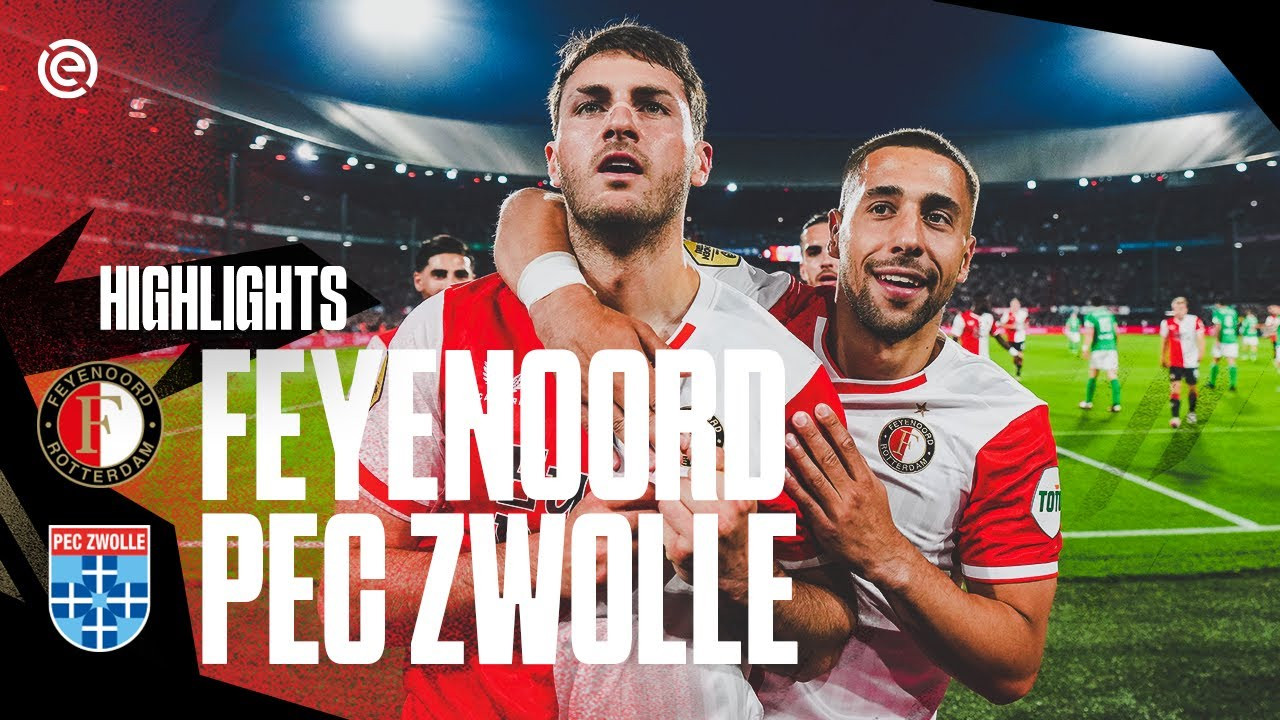 Video • Samenvatting Feyenoord - PEC Zwolle (5-0)