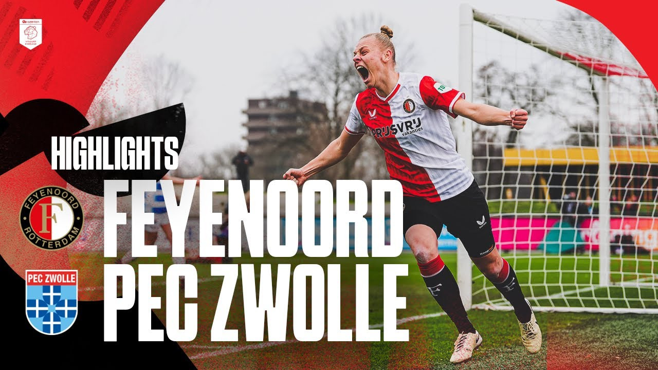Highlights · Feyenoord V1 - PEC Zwolle V1 (4-0)