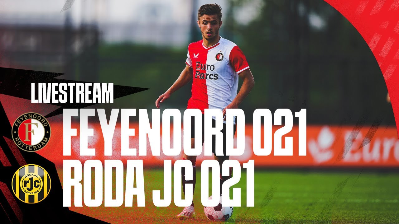 [LIVE: 13:00] KNVB Beker: Feyenoord O21 - Roda JC O21 (AFGELOPEN: 2-1)