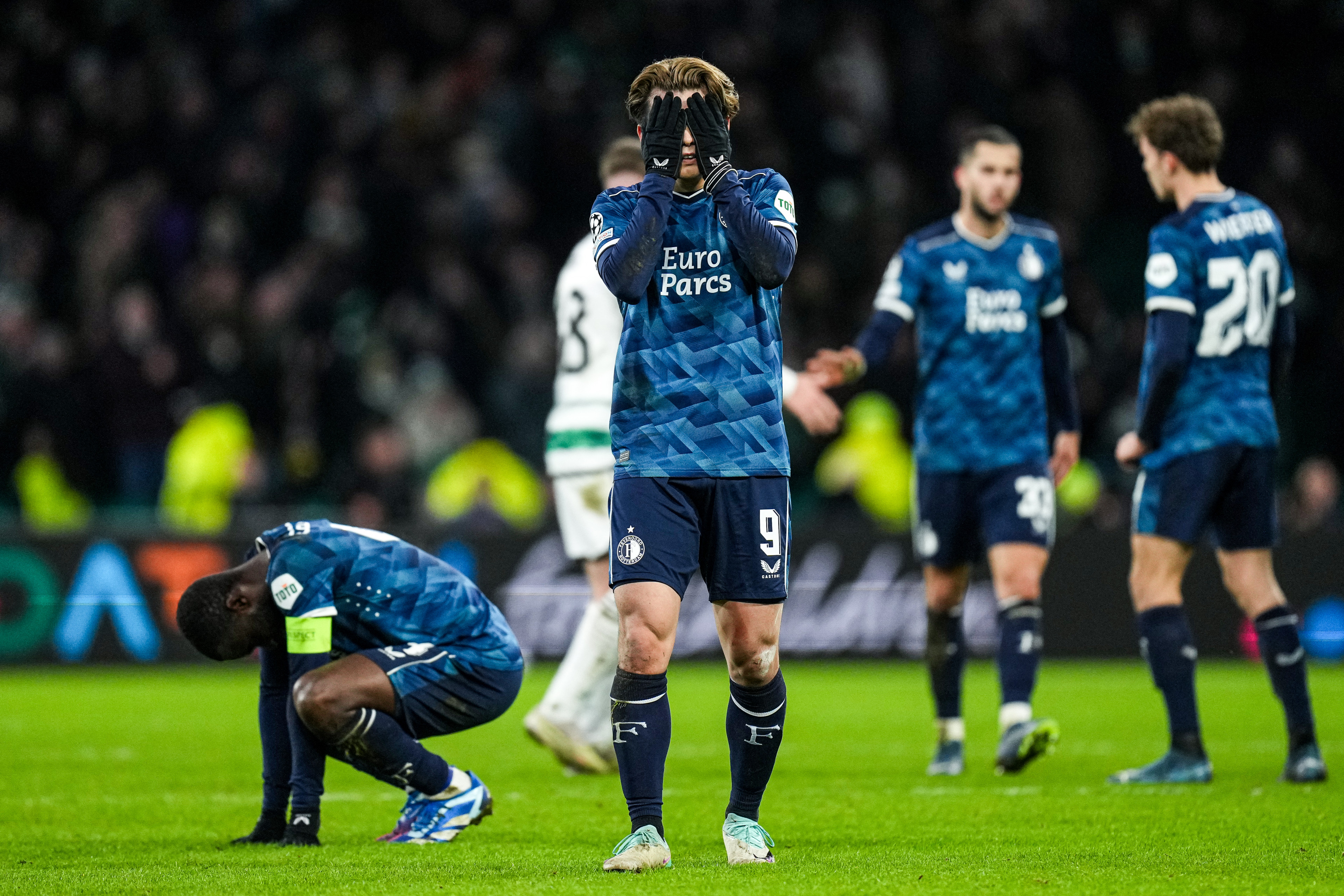 Beoordeel de spelers voor de wedstrijd Celtic - Feyenoord (2-1)