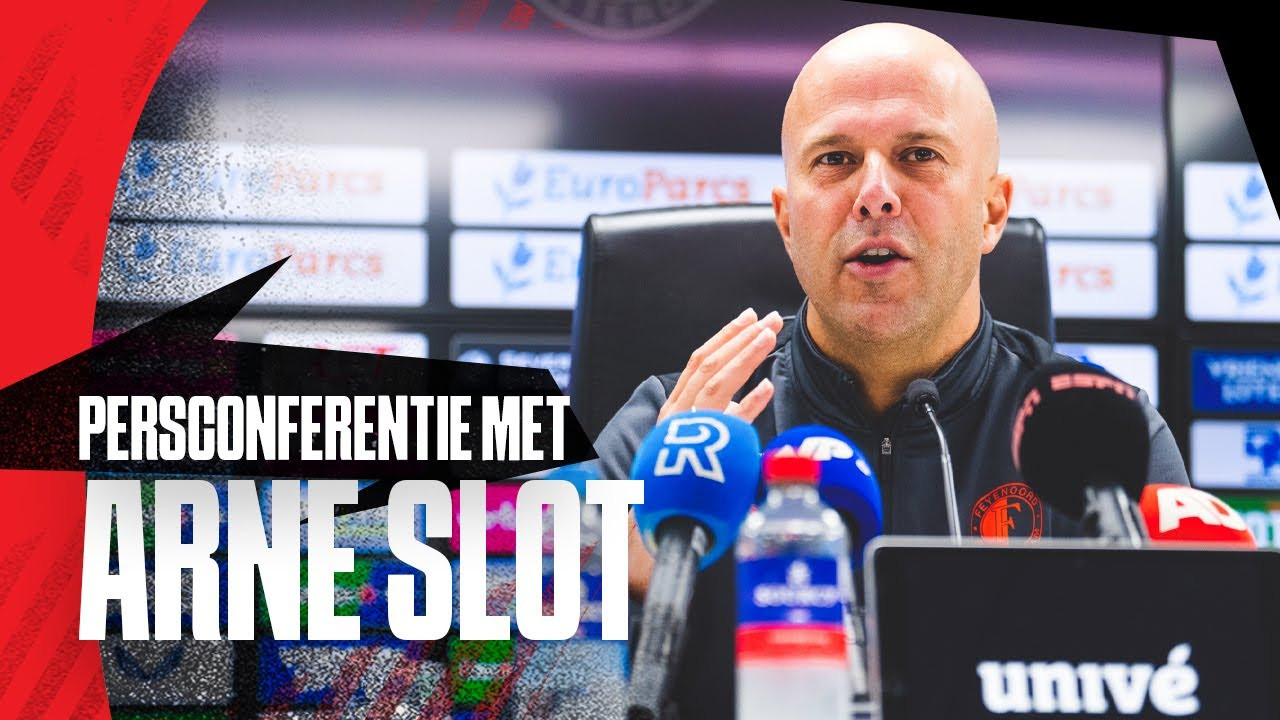 [LIVE 14:30] Persconferentie Slot richting uitduel in Waalwijk