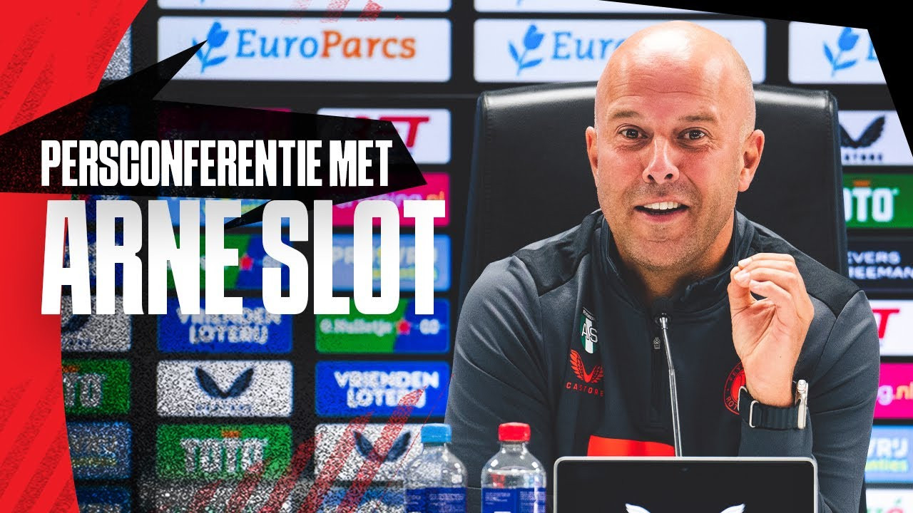 Persconferentie • Arne Slot blikt vooruit op SC Heerenveen [LIVE 14:30]