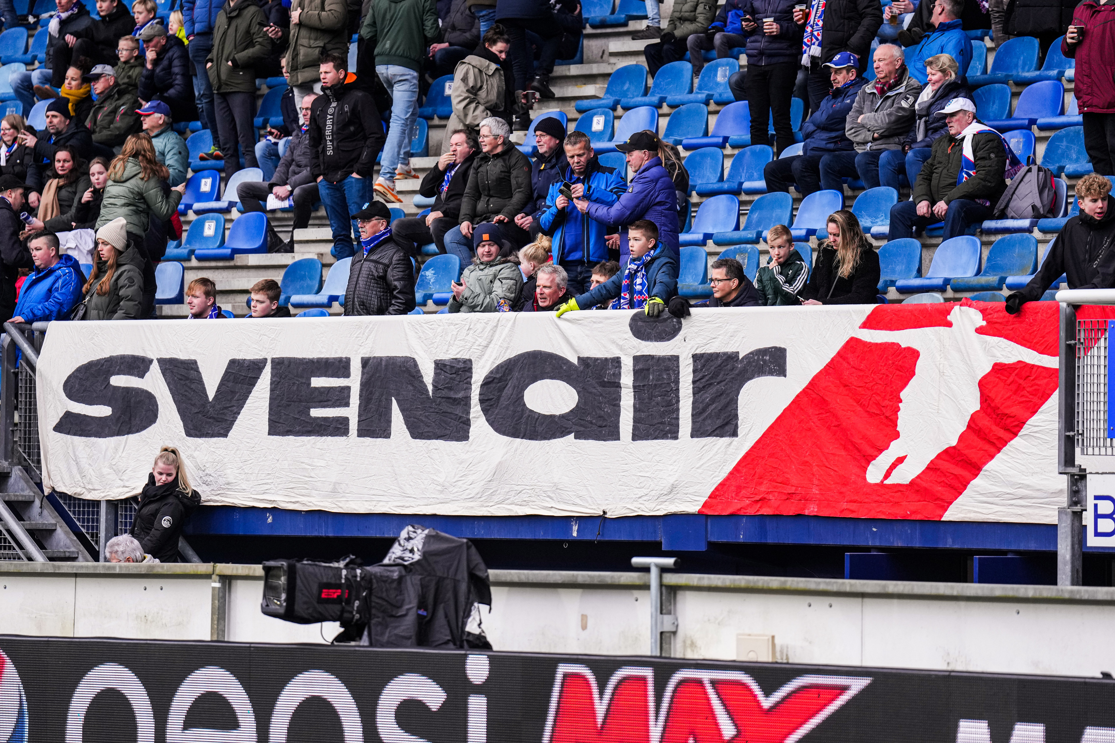 'Heerenveen verwacht morgenavond halve stadionbezetting'