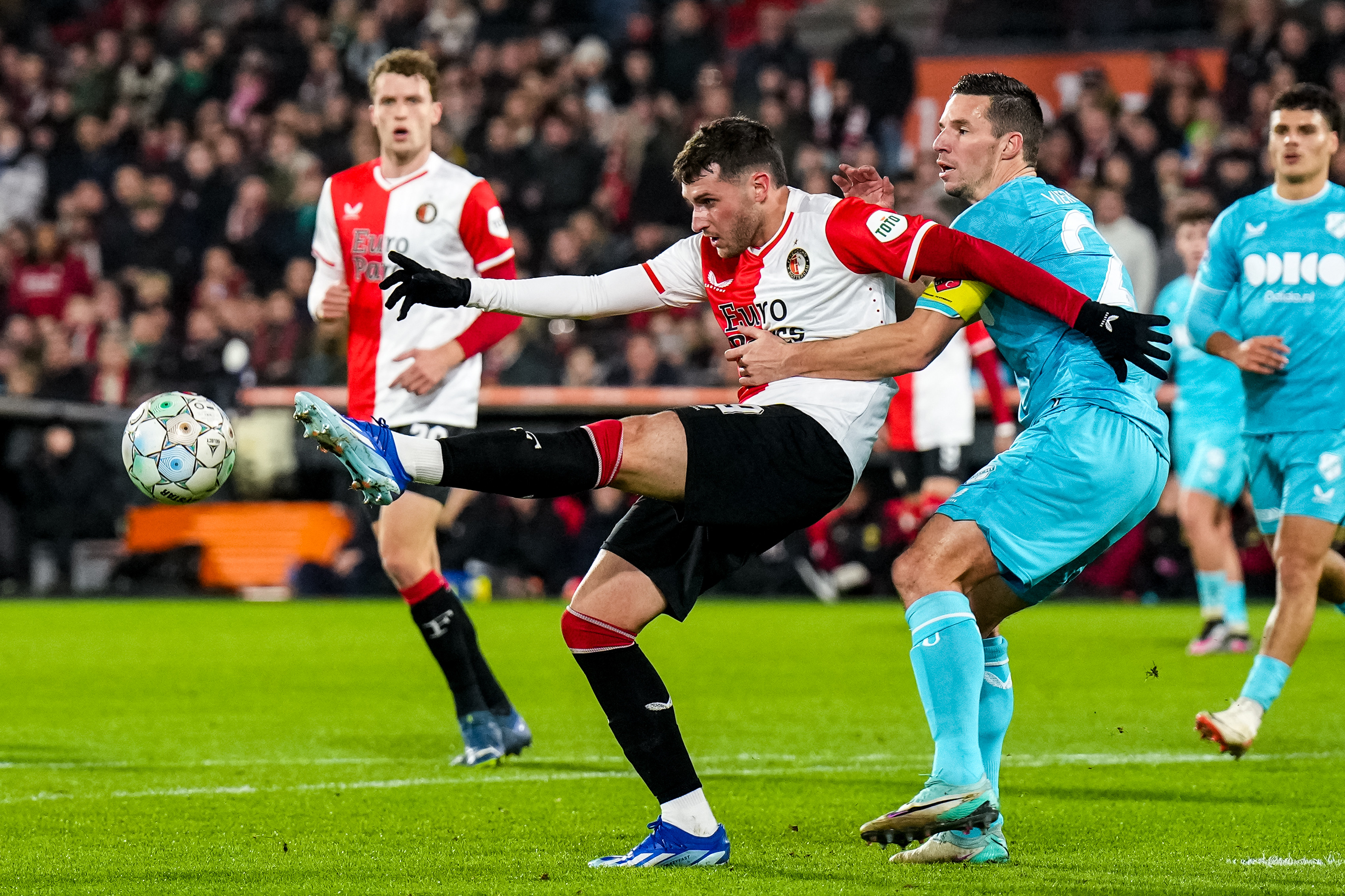 Beoordeel de spelers voor de bekerwedstrijd Feyenoord - FC Utrecht (2-1)