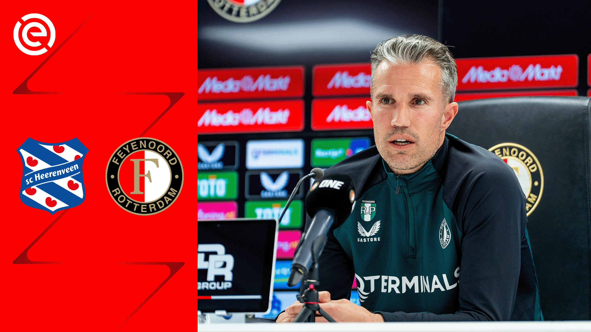 [LIVE 14:15] Van Persie blikt vooruit op seizoensafsluiter in Heerenveen