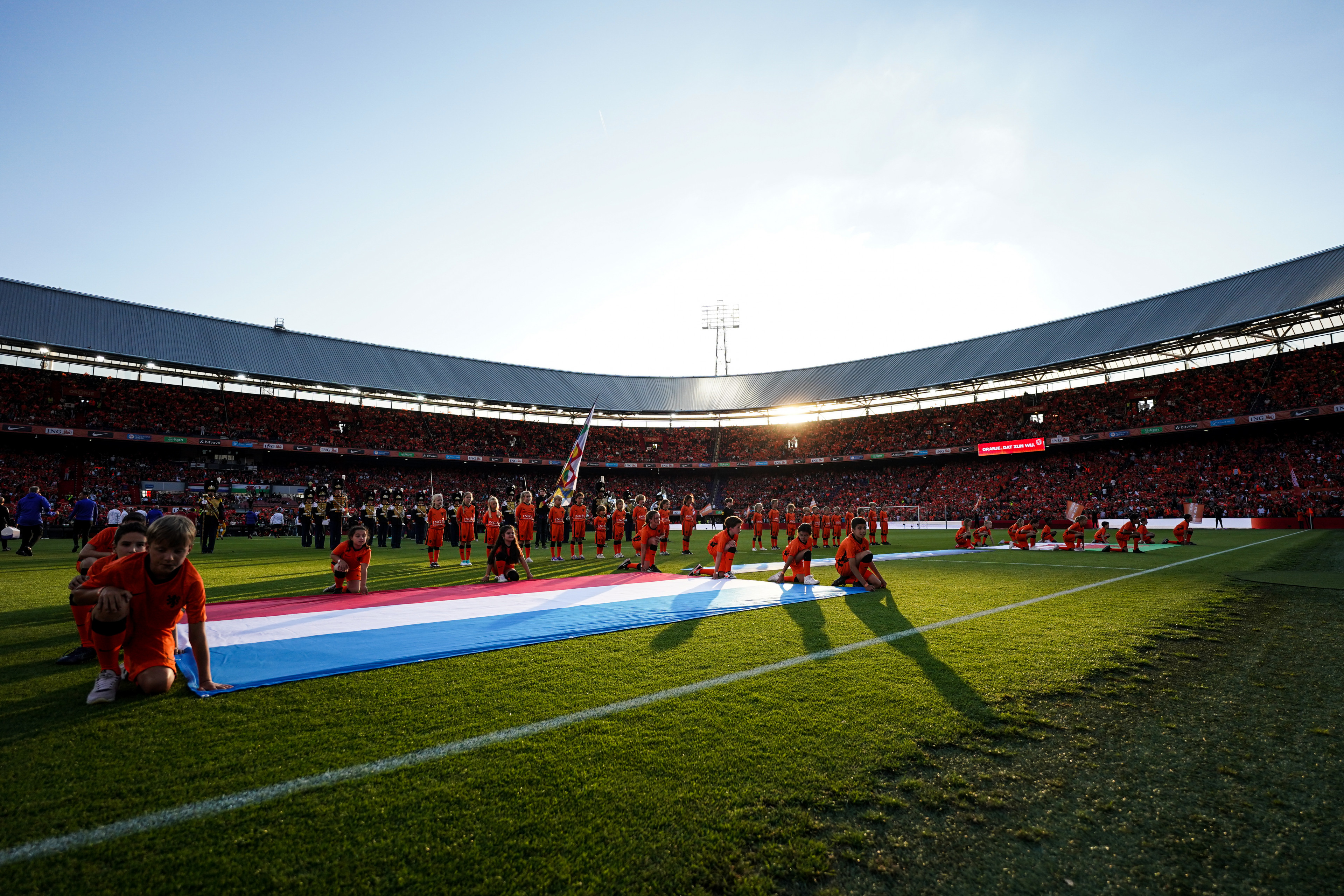 Uitzwaaiwedstrijd Oranje voor EK 2024 in De Kuip