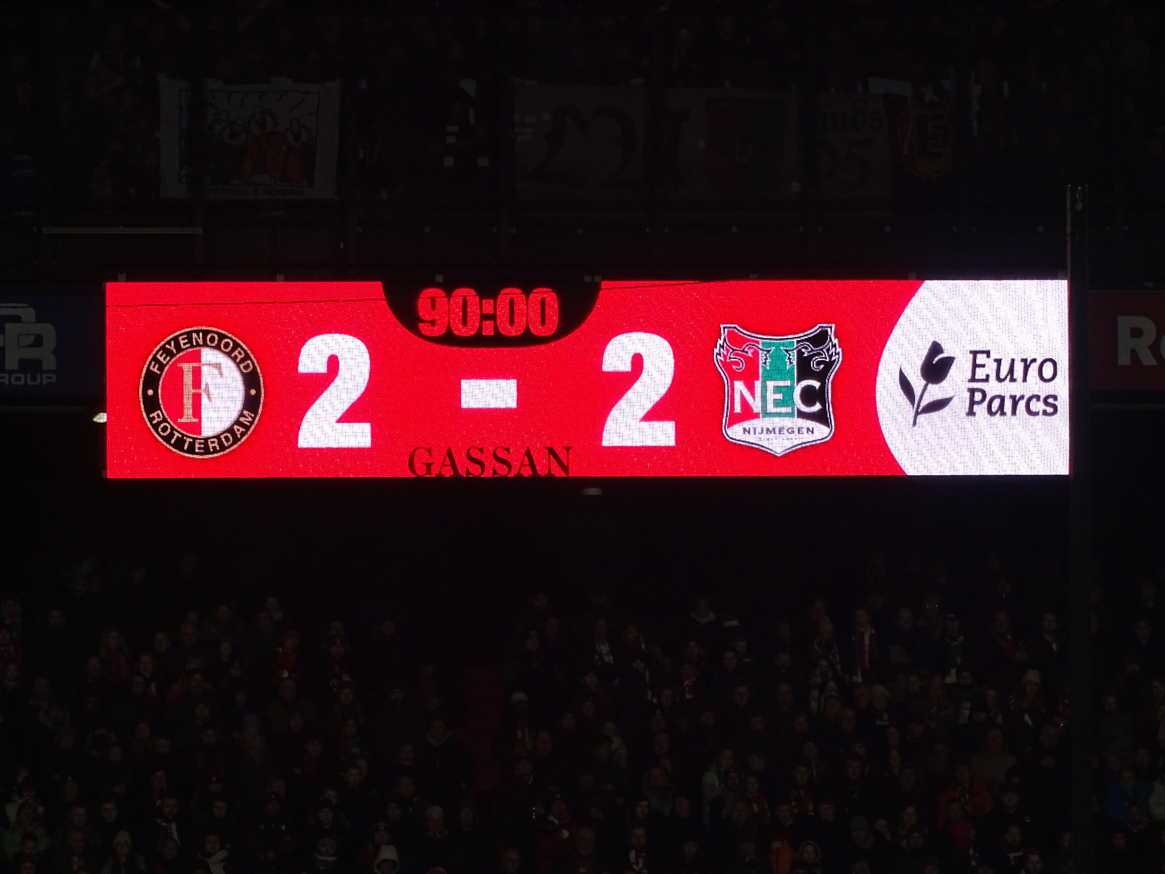 Foto's Feyenoord - NEC Nijmegen (2-2)