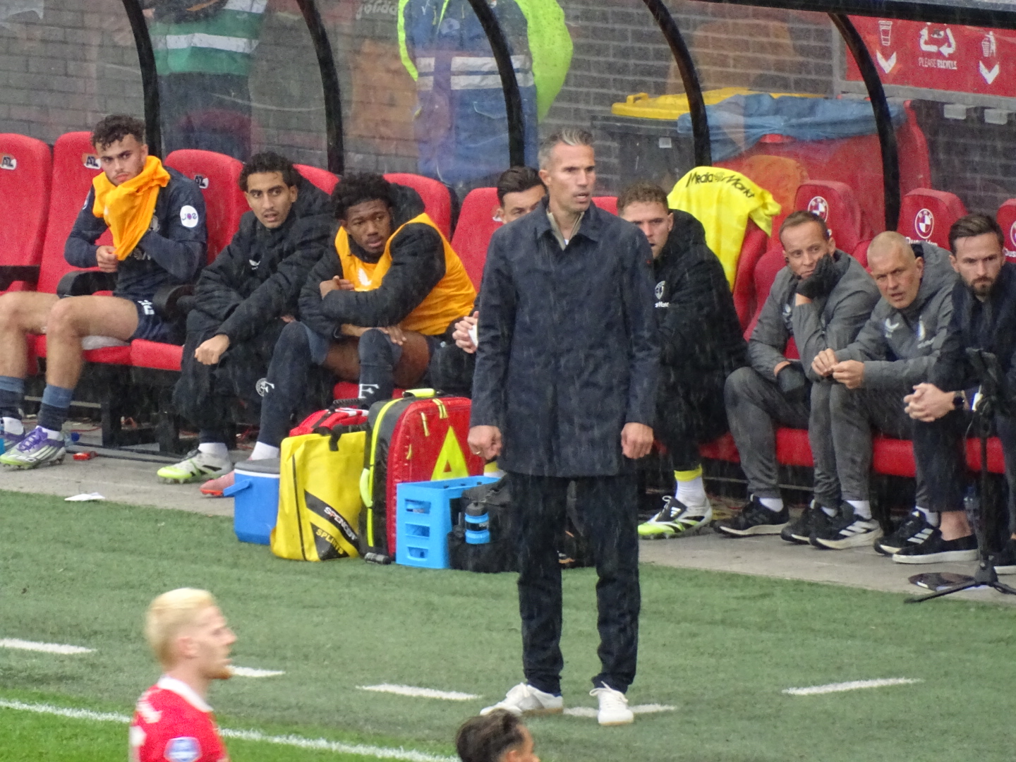 Foto's AZ - Feyenoord (3-3)