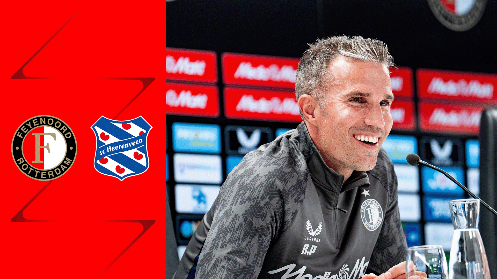 [LIVE 14:15] Van Persie blikt vooruit op competitiehervatting tegen Heerenveen