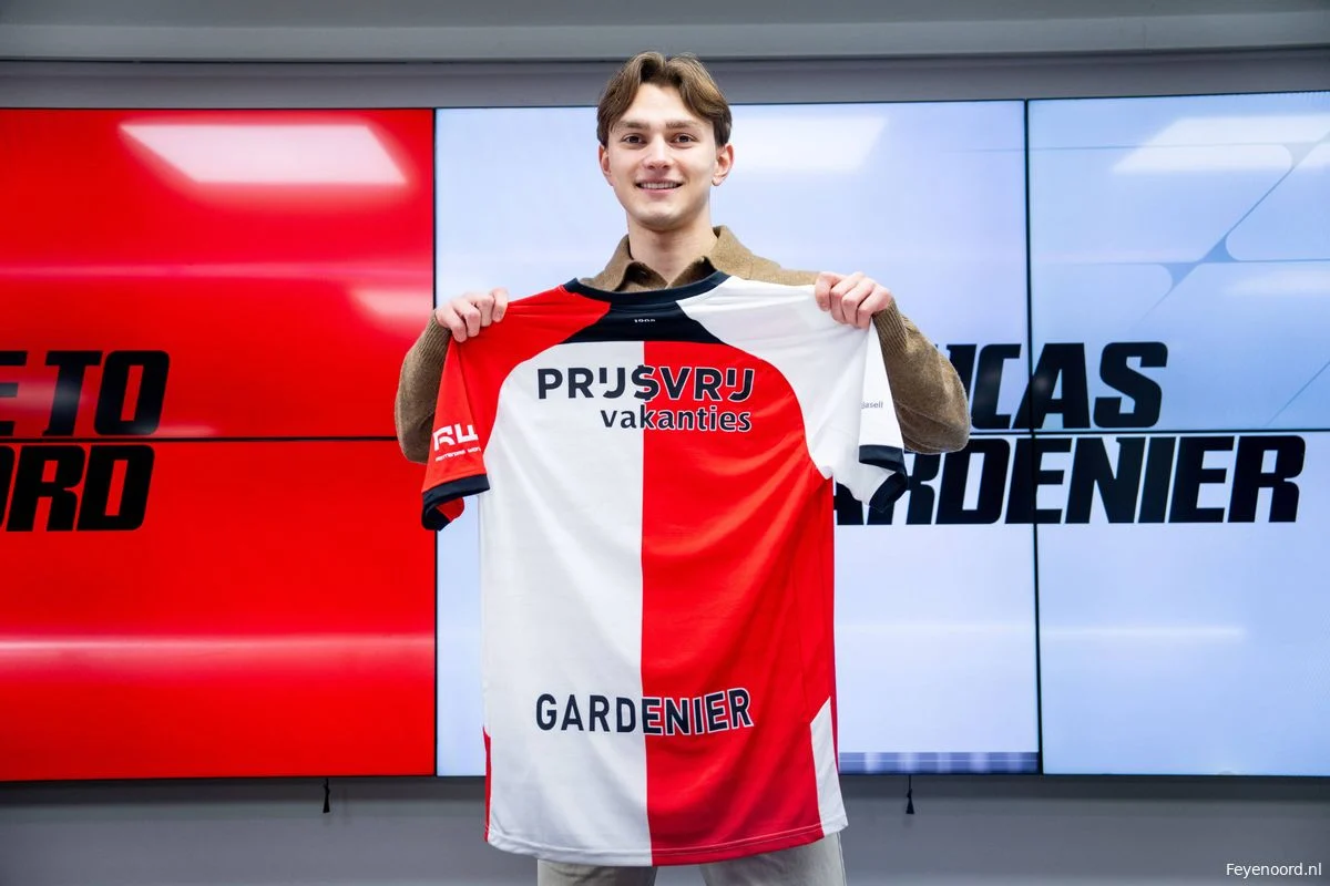 Officieel: Feyenoord legt Lucas Gardenier langer vast