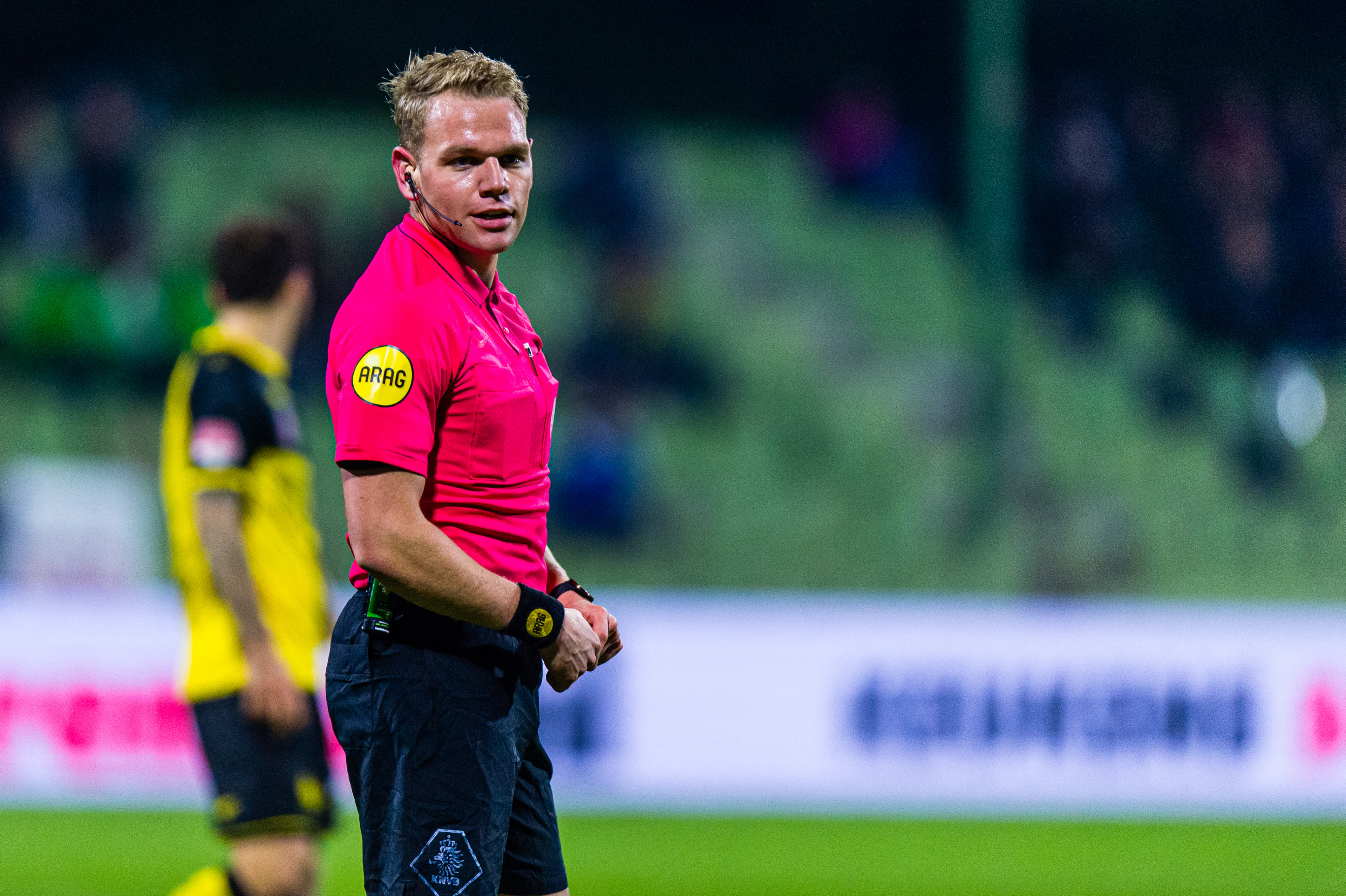 Alex Bos fluit Fortuna Sittard - Feyenoord