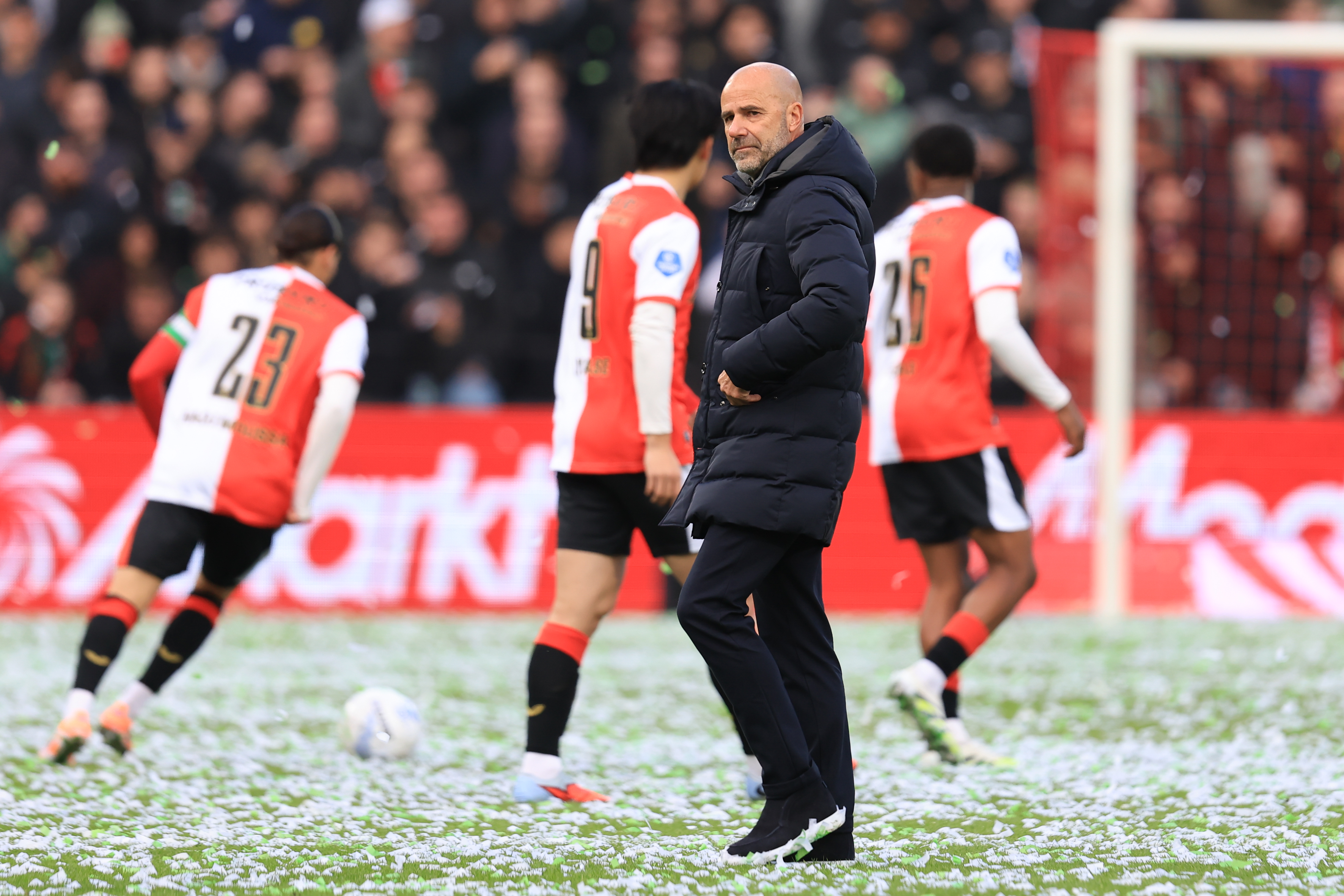 Bosz voorziet titelstrijd: "Een kwestie van wie de minste fouten gaat maken"