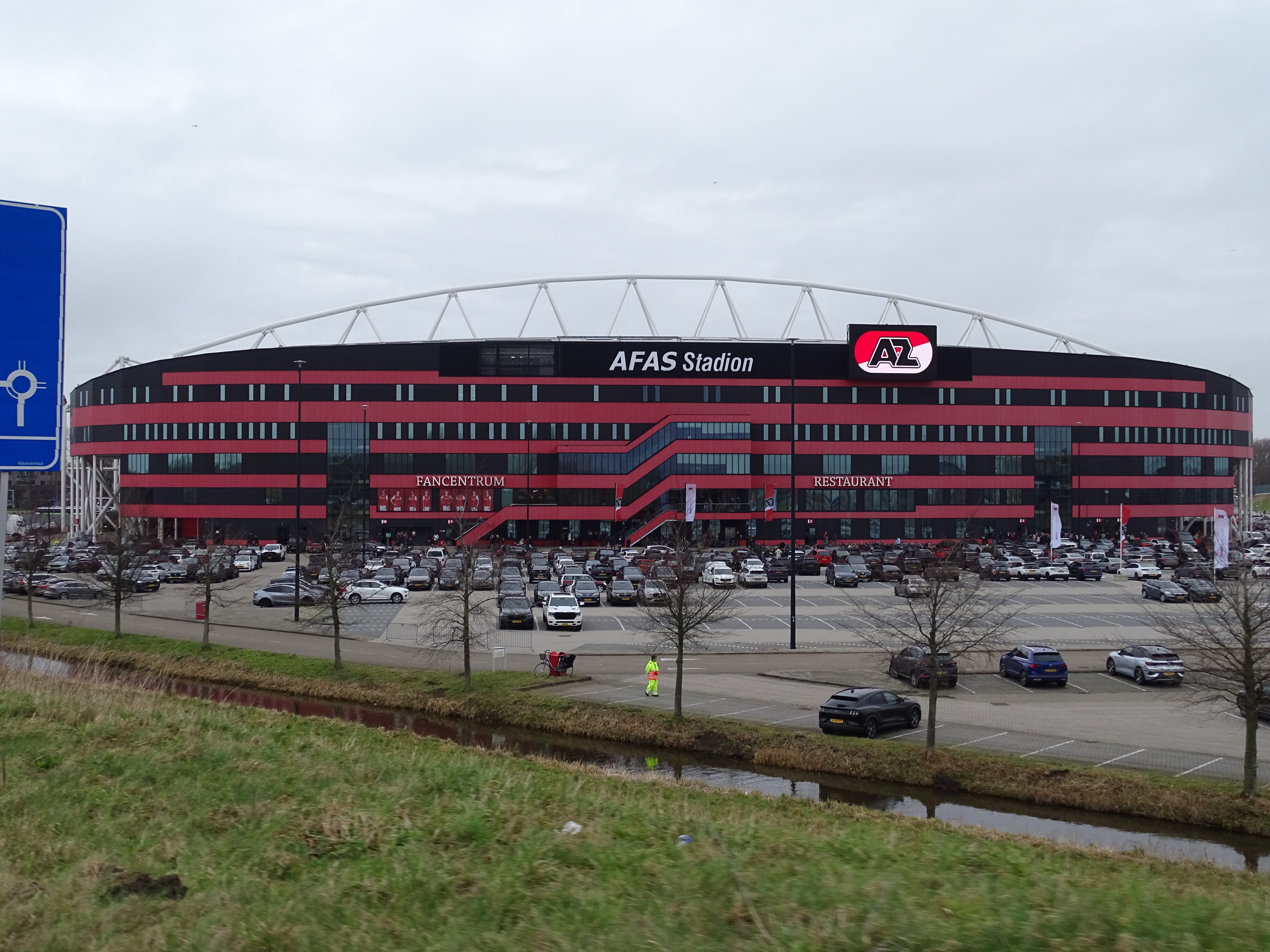 AZ - Feyenoord (0-1) Foto's