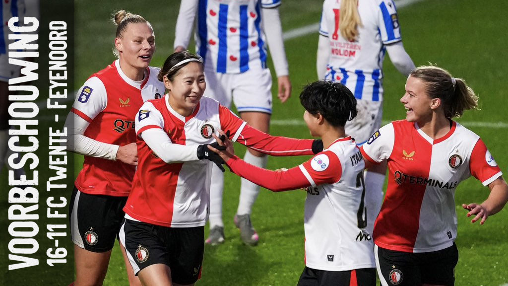 Feyenoord V1 naar Enschede voor topper tegen FC Twente