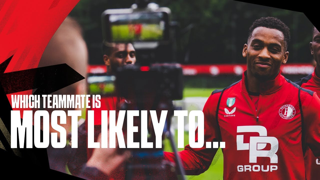 YouTube-video Feyenoord: "Which teammate is most likely to..."?
