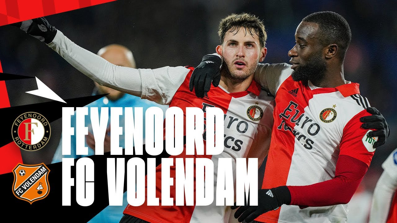 Samenvatting Feyenoord - FC Volendam (2-1)
