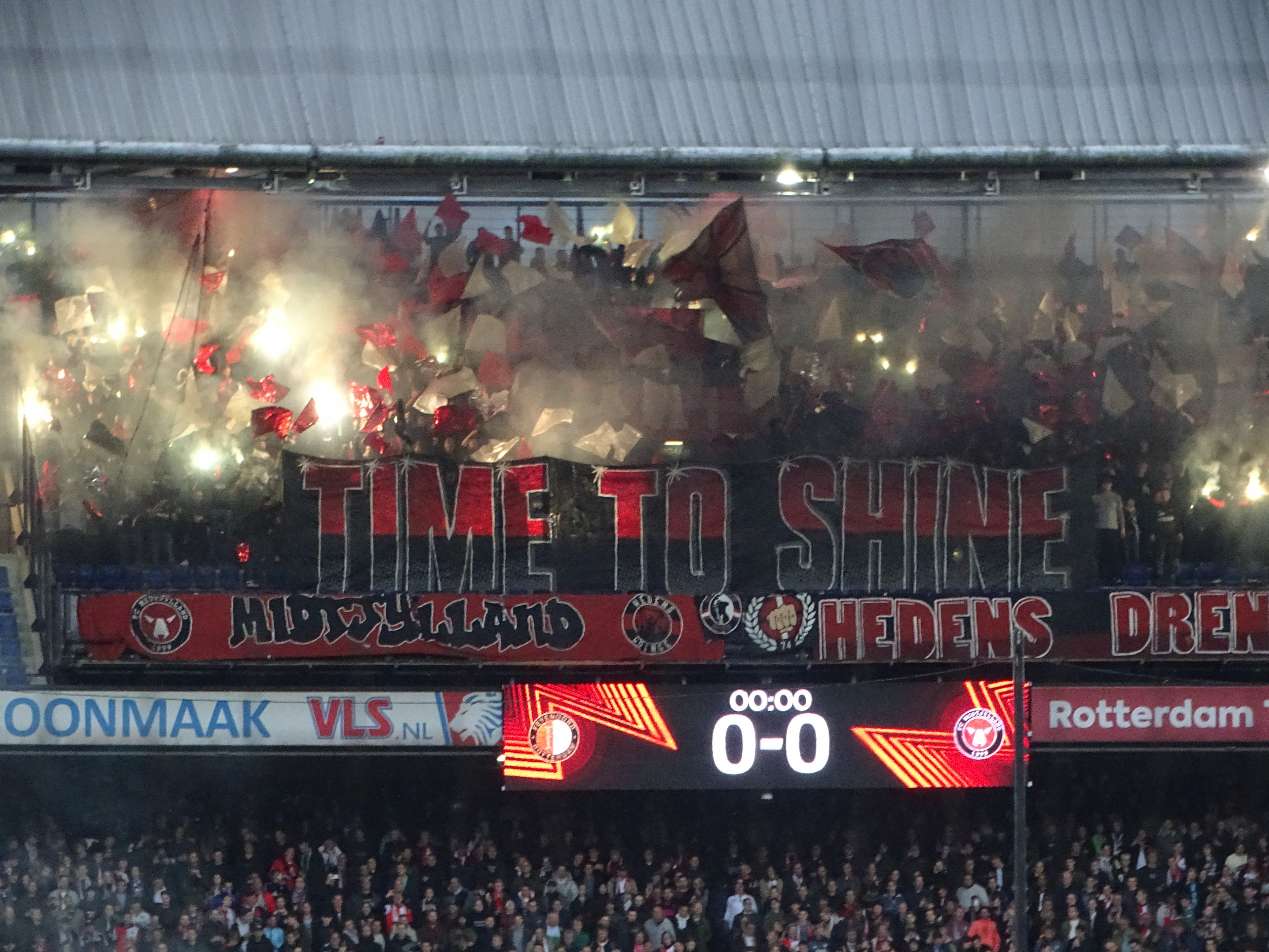 Fotoverslag Feyenoord - FC Midtjylland (2-2)