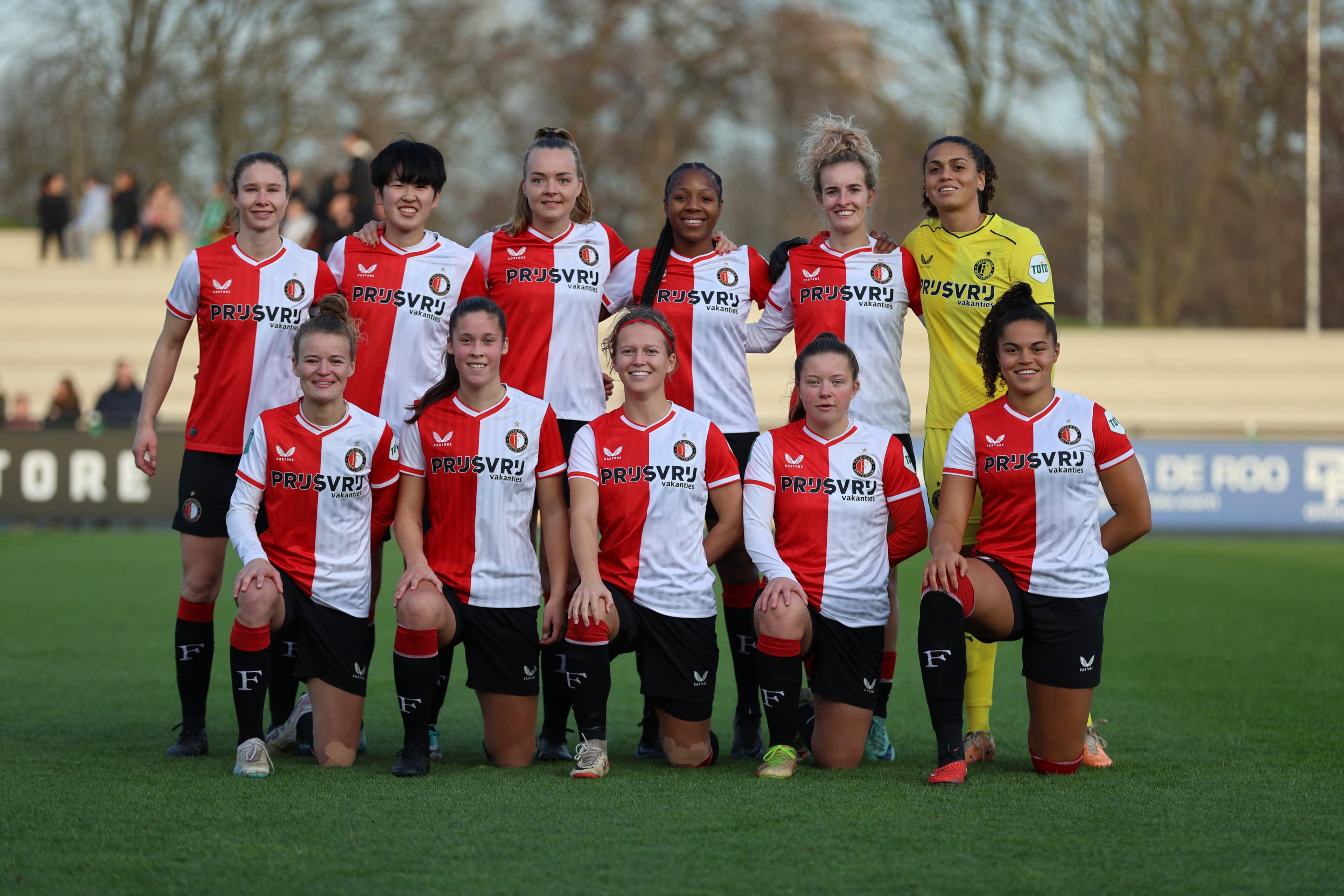 Achtste finale Feyenoord Vrouwen tegen ADO op vrijdag 16 februari