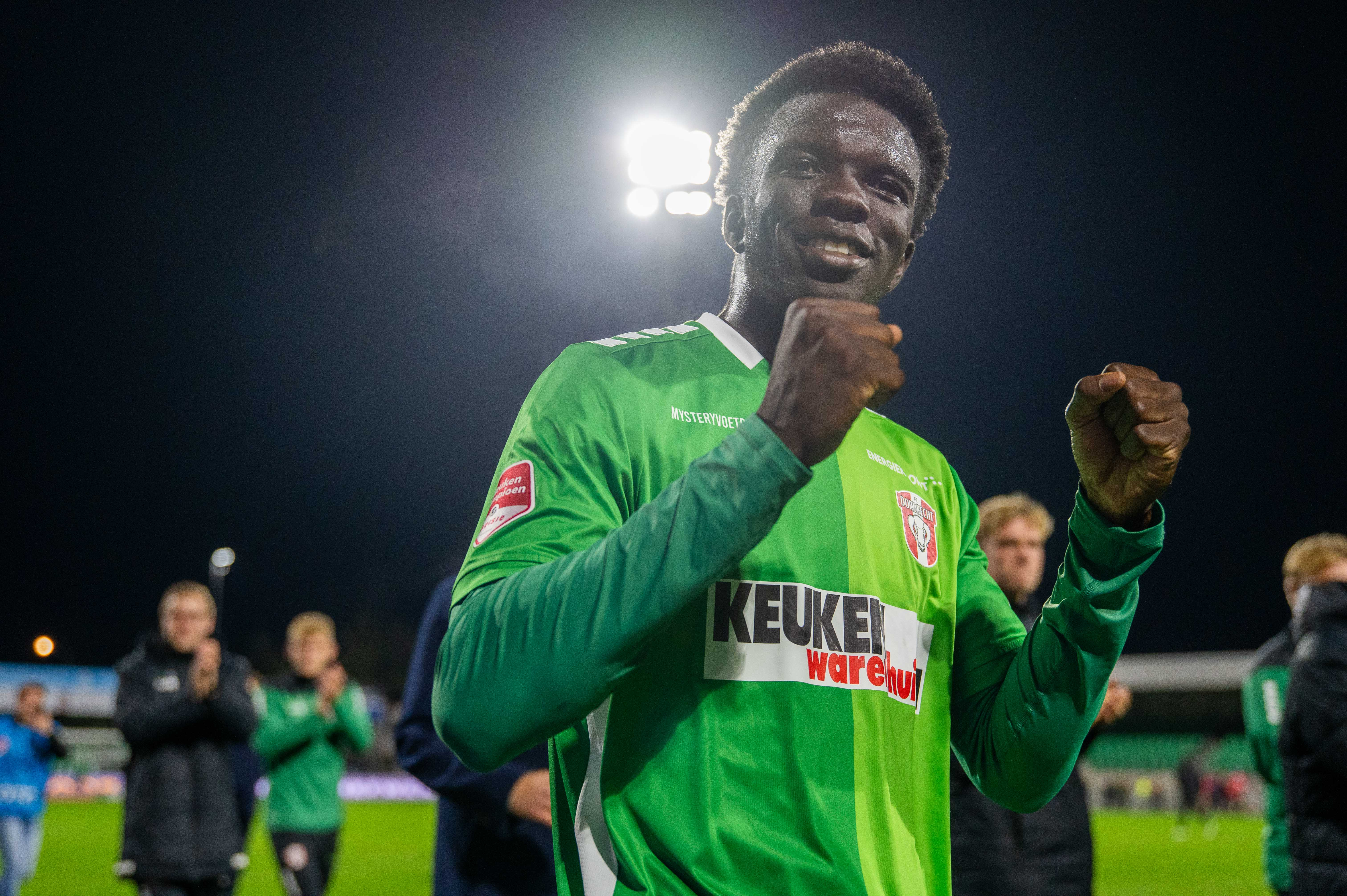 Feyenoord verhuurt Korede Osundina opnieuw aan FC Dordrecht