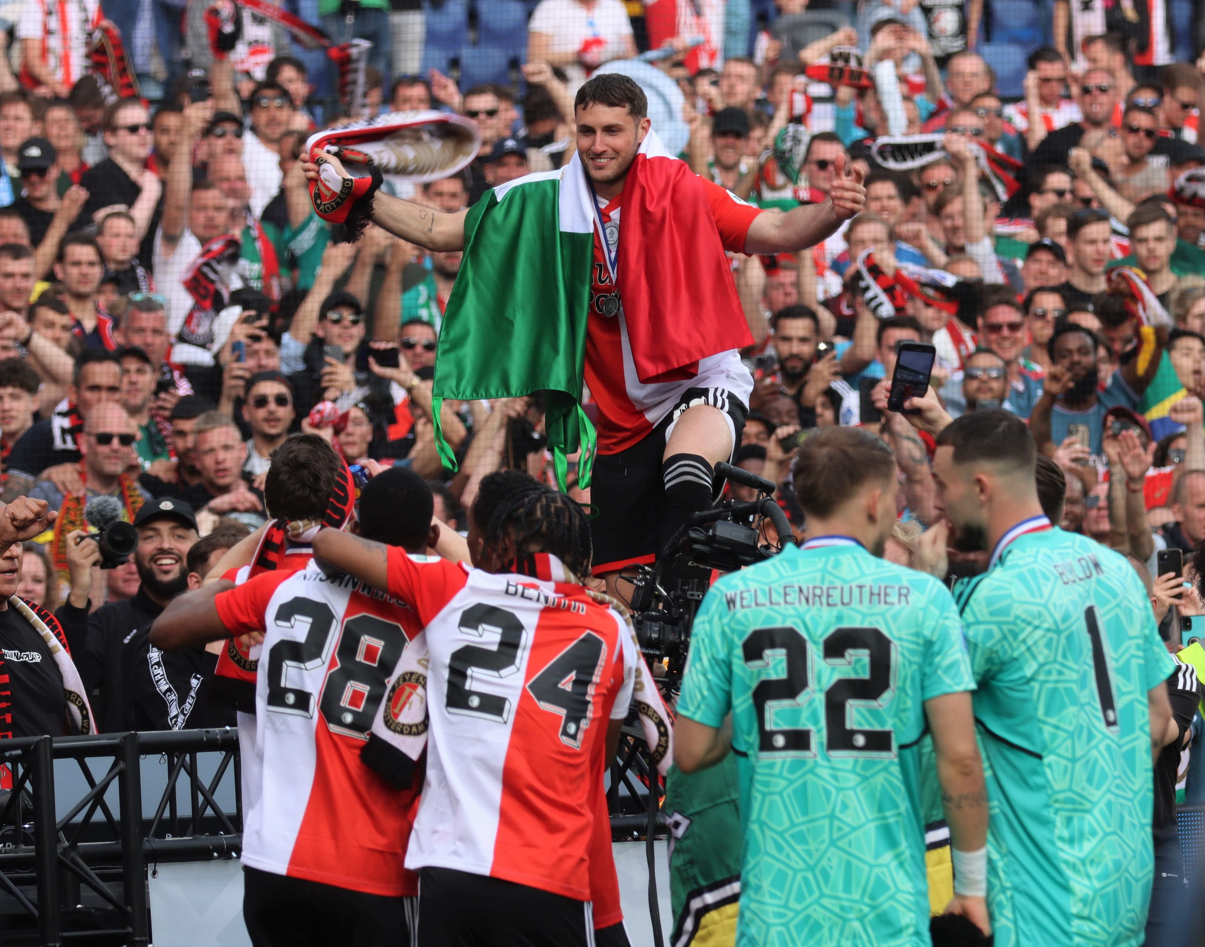 Fotoverslag Feyenoord - Go ahead Eagles (3-0) Kampioen!!