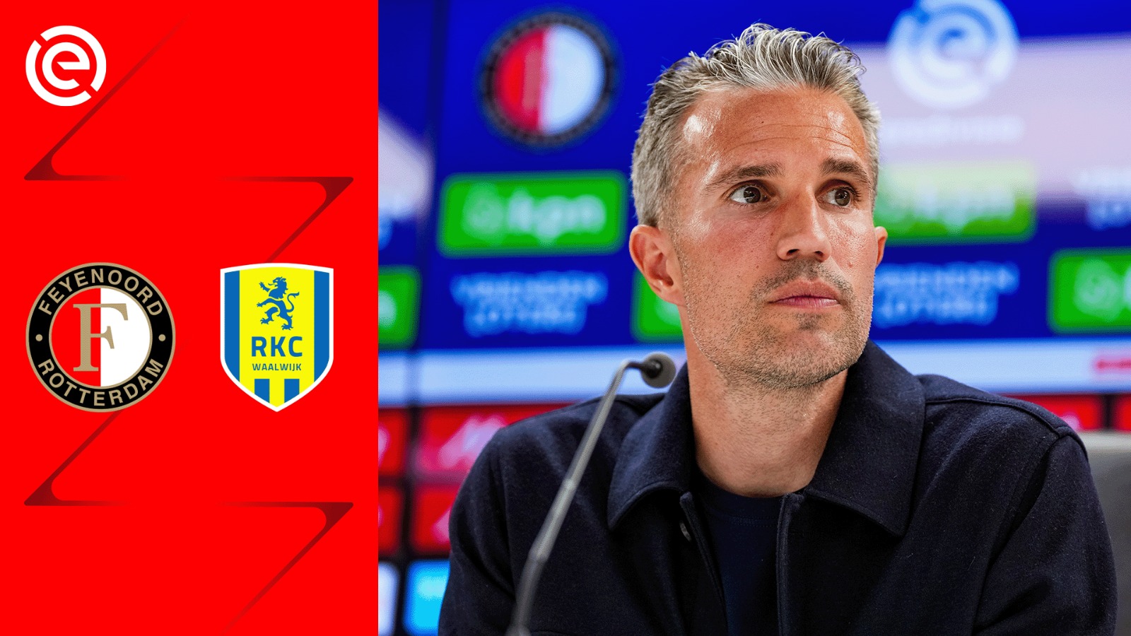 [LIVE 14.15] Van Persie blikt vooruit op duel met RKC