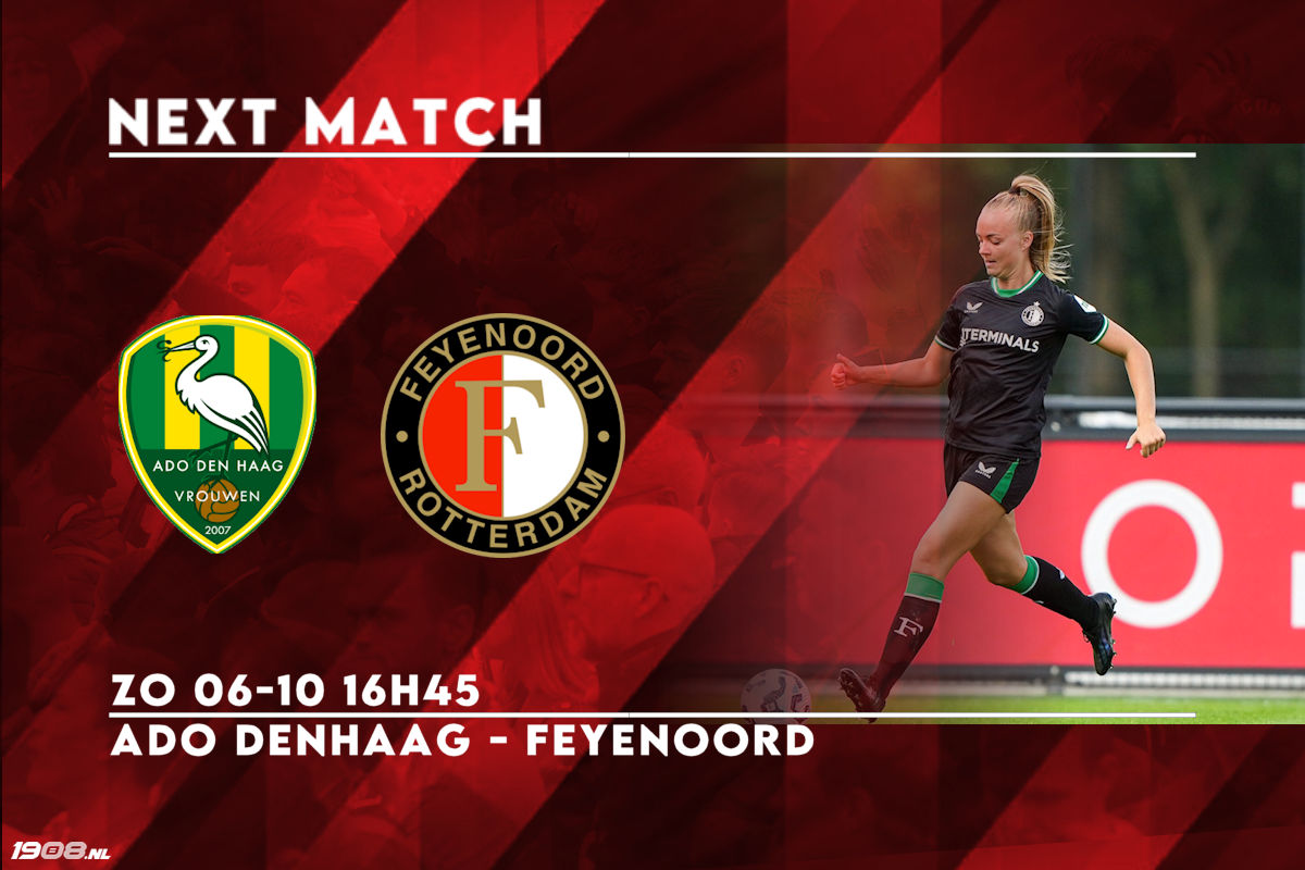 Voorbeschouwing ADO Den Haag vrouwen 1 - Feyenoord vrouwen 1