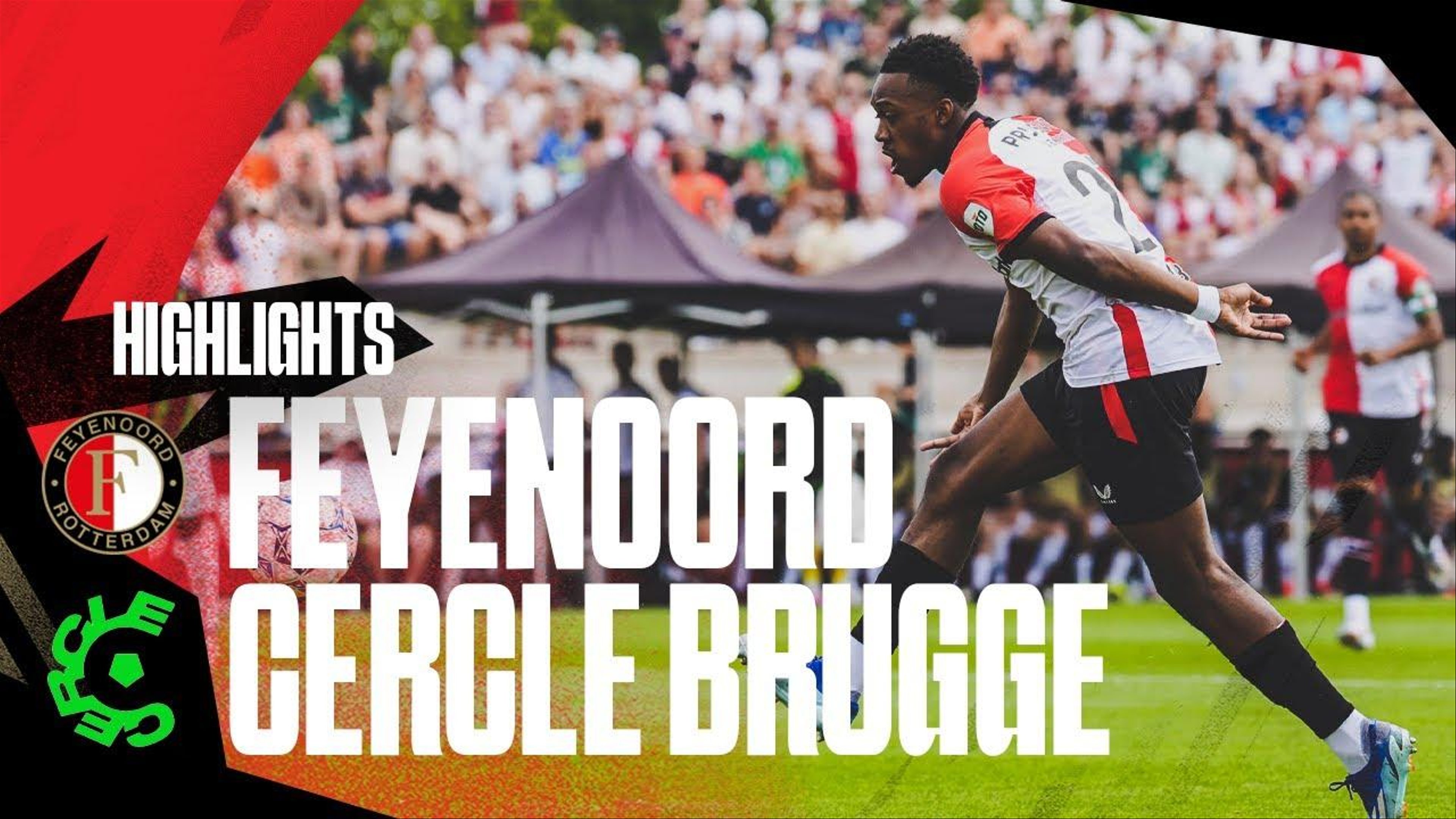 Video • Samenvatting Feyenoord - Cercle Brugge (1-0)