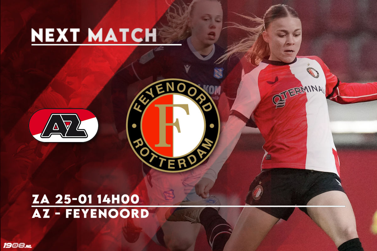 Voorbeschouwing • AZ vrouwen 1 - Feyenoord vrouwen 1