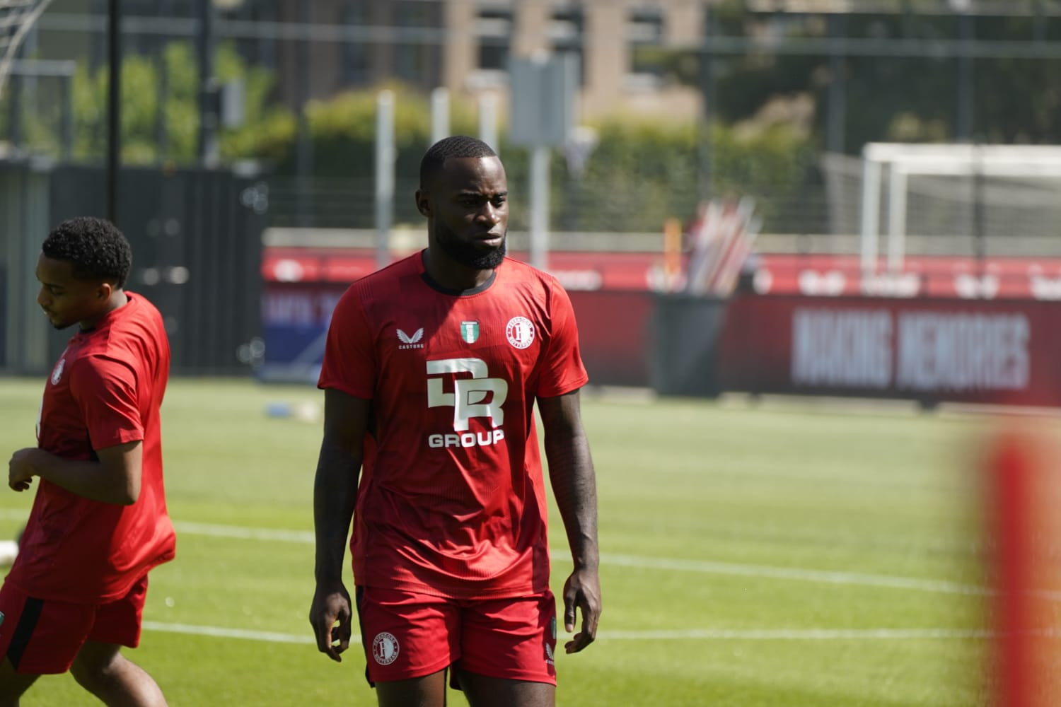 Geertruida verschijnt nog altijd op het trainingsveld