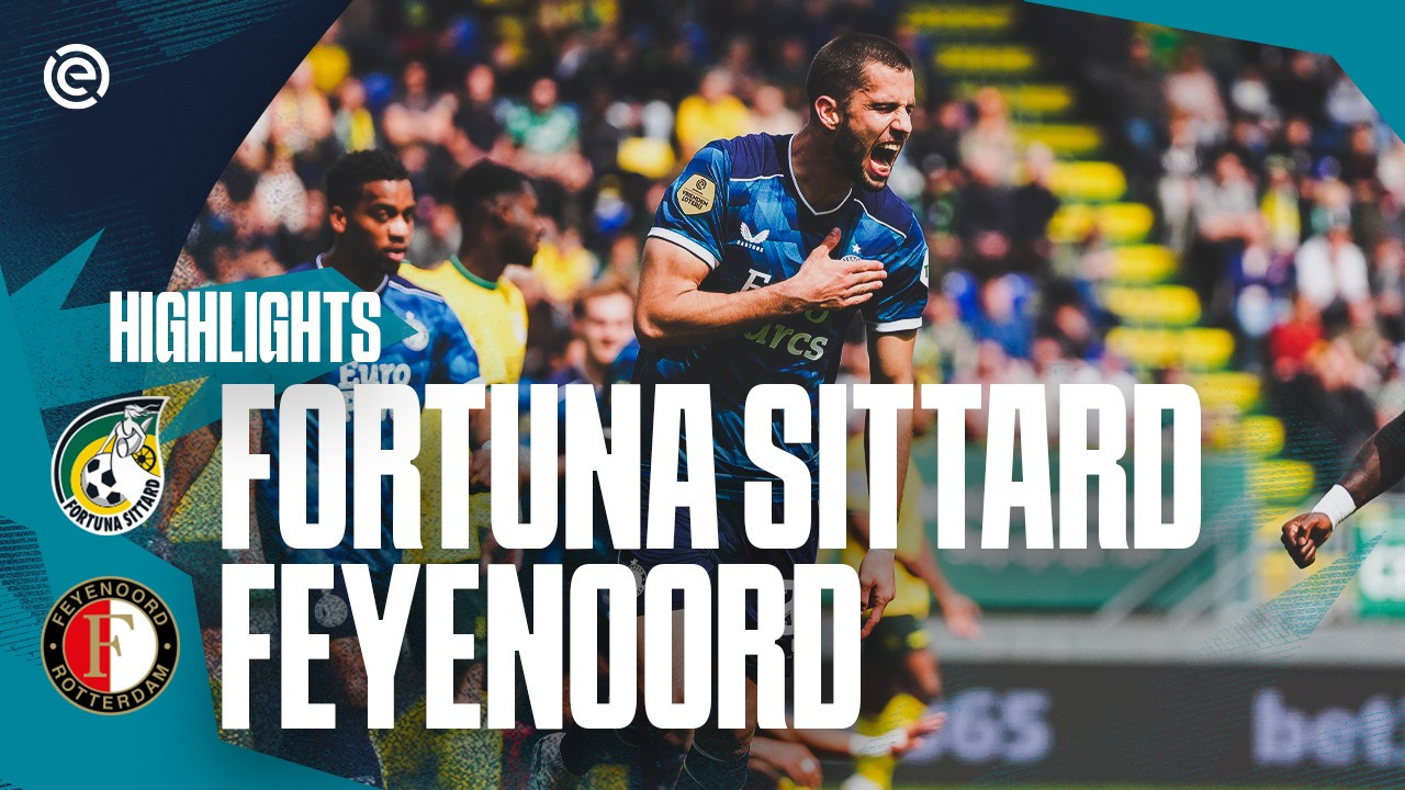 Video • Samenvatting Fortuna Sittard - Feyenoord (0-1)