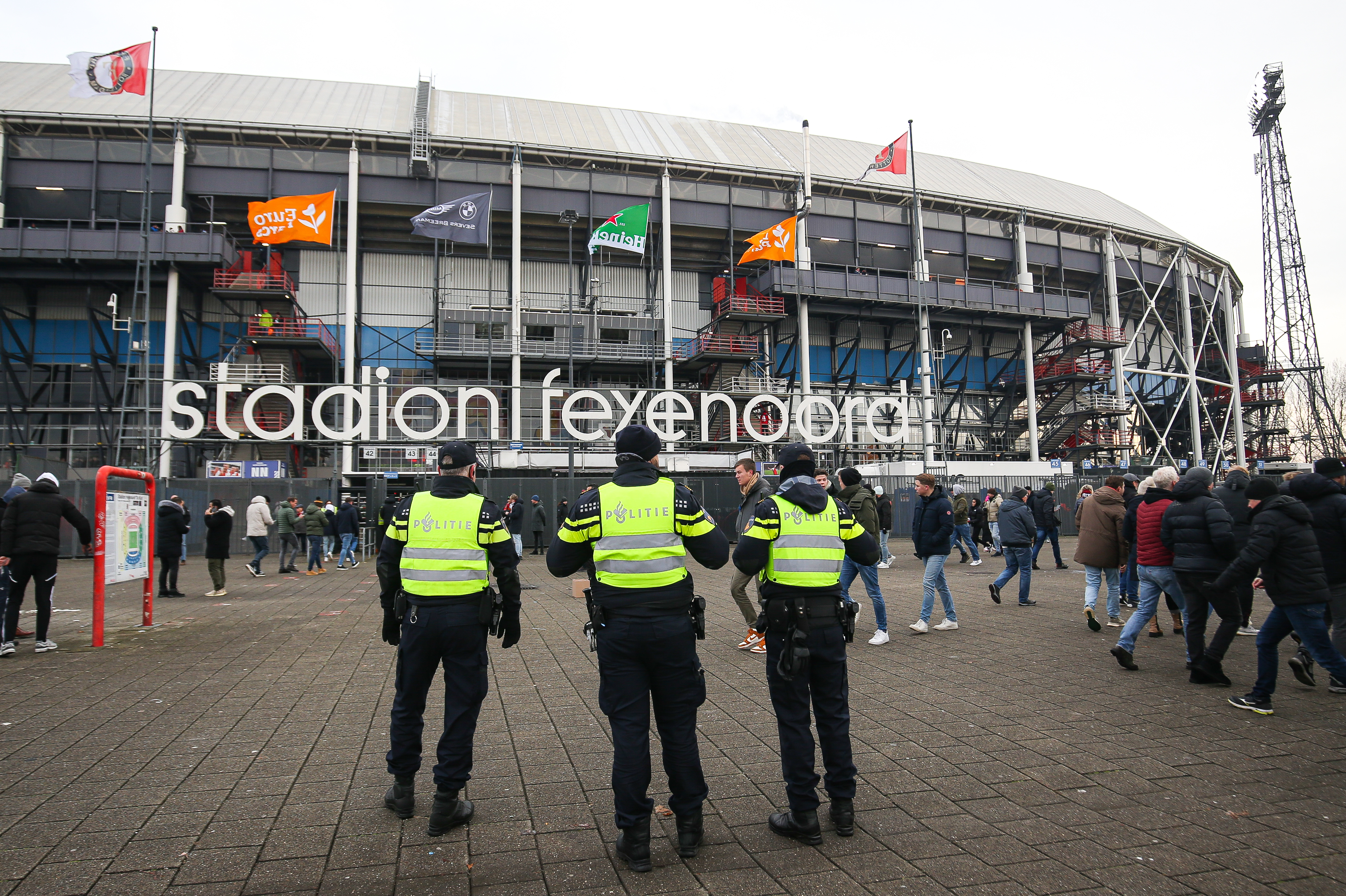 Feyenoord krijgt goed nieuws: voorlopig geen politiestakingen