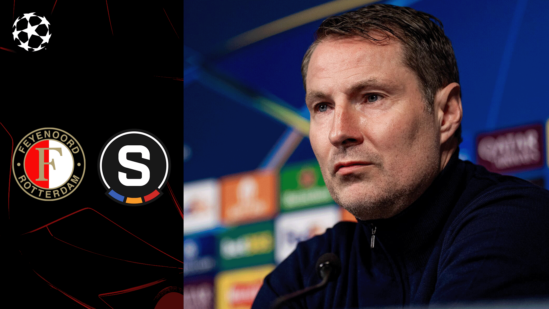 [LIVE 15:15] Persconferentie Brian Priske in aanloop naar kraker tegen Sparta Praag