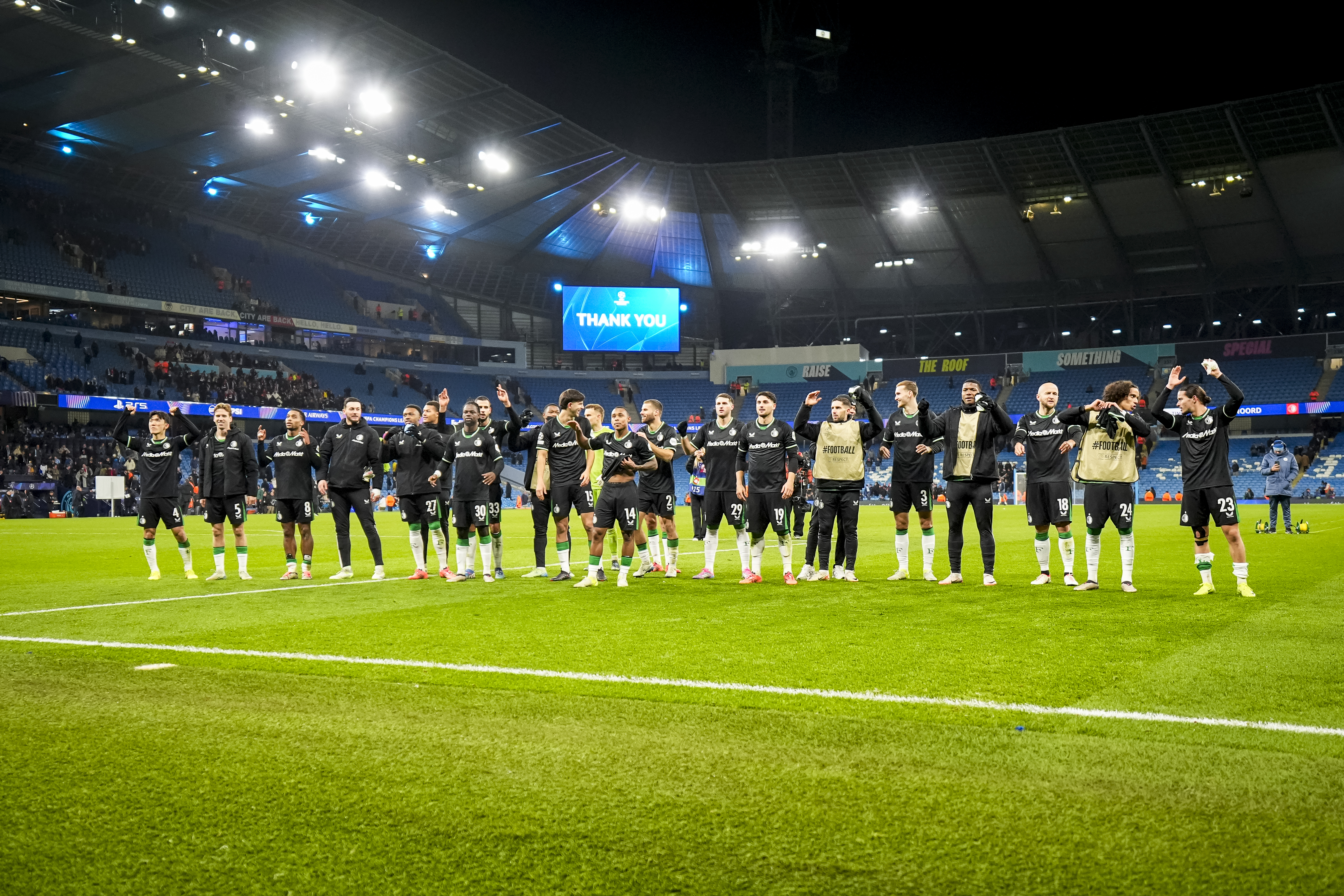 Beoordeel de spelers van Feyenoord voor het Champions League-duel tegen Man City