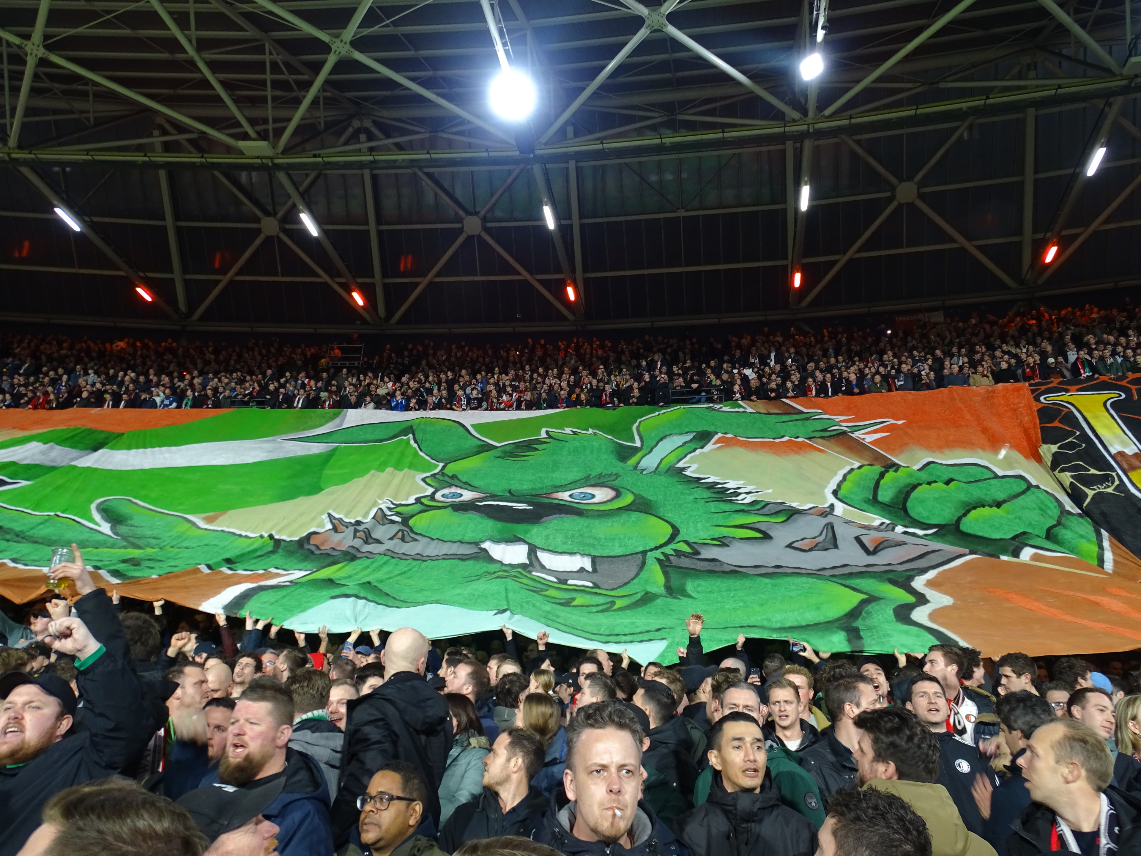 Feyenoord - AS Roma (1-1) foto's