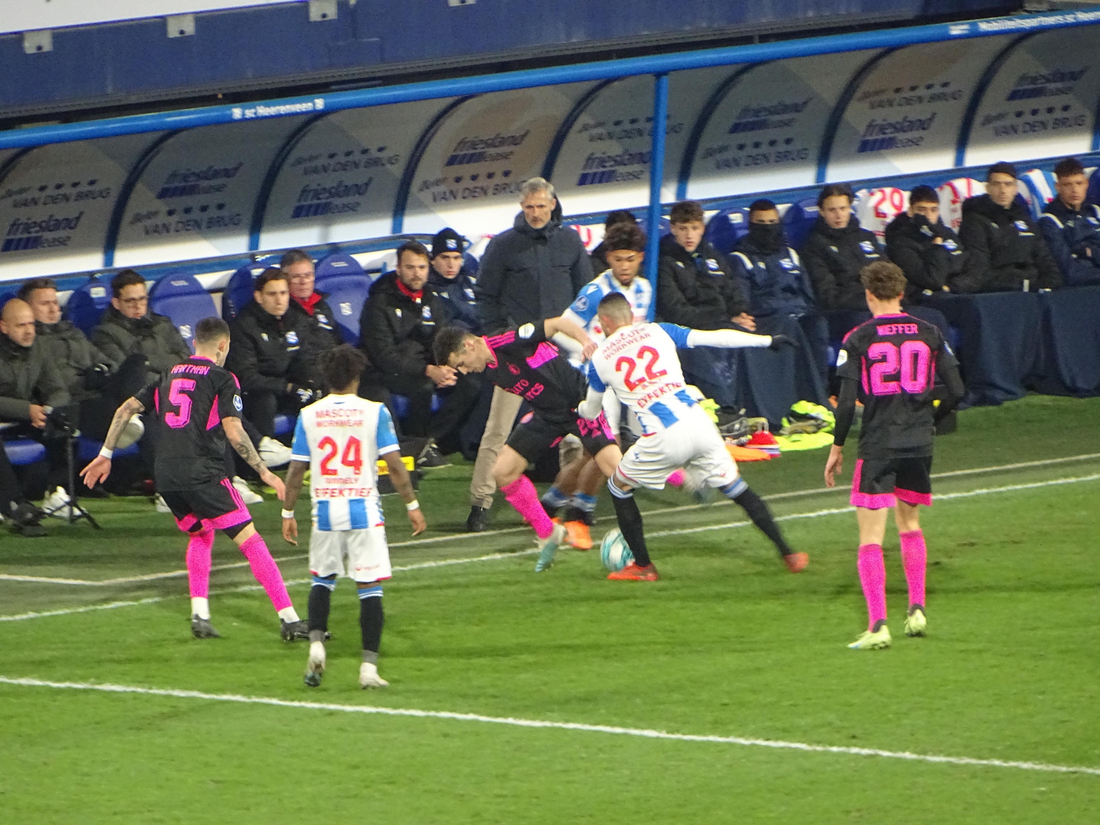 SC Heerenveen - Feyenoord TOTO KNVB Beker (0-1) Jim Breeman Sports Photography