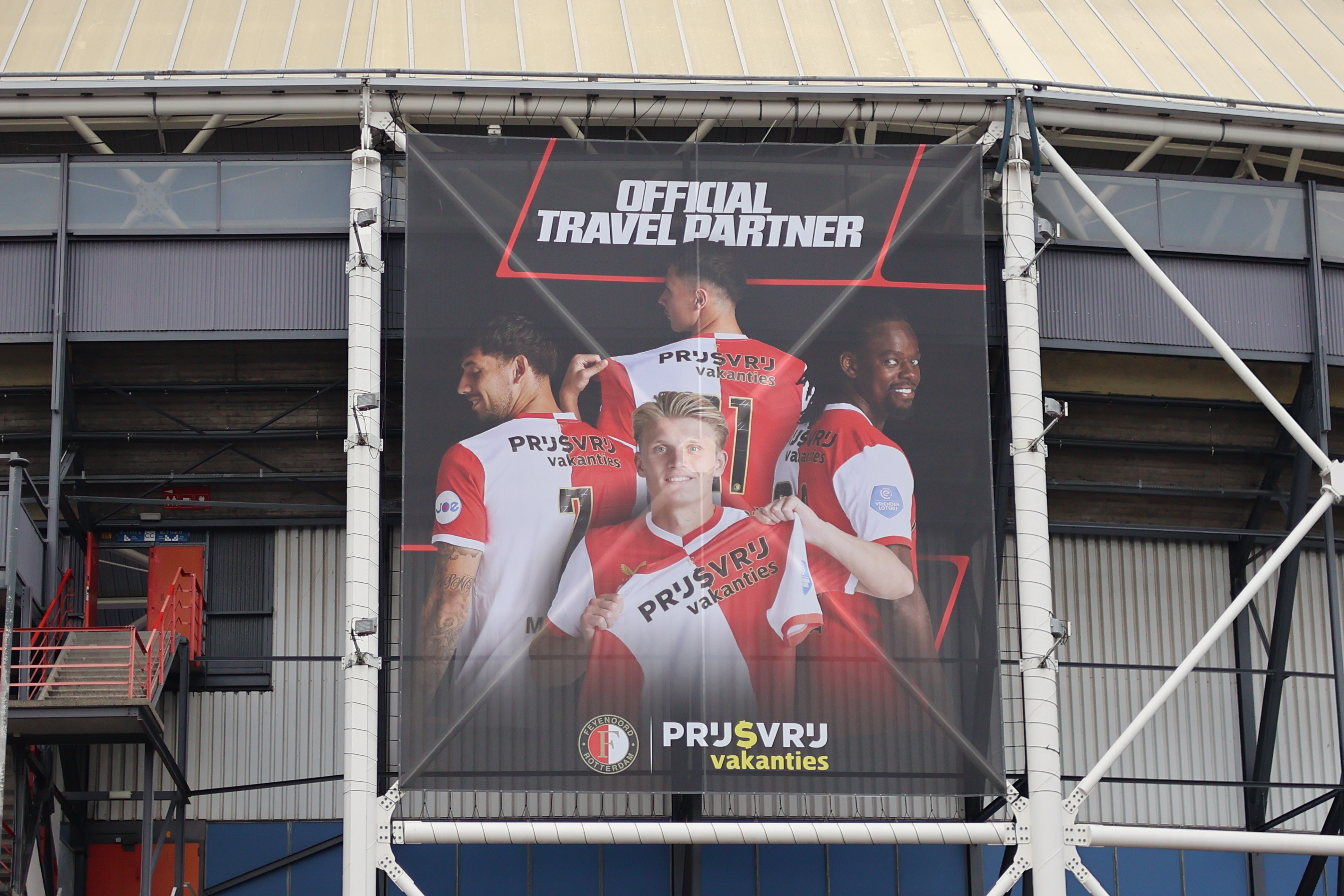Banner Feyenoord de Kuip - Jim Breeman Sports Photography