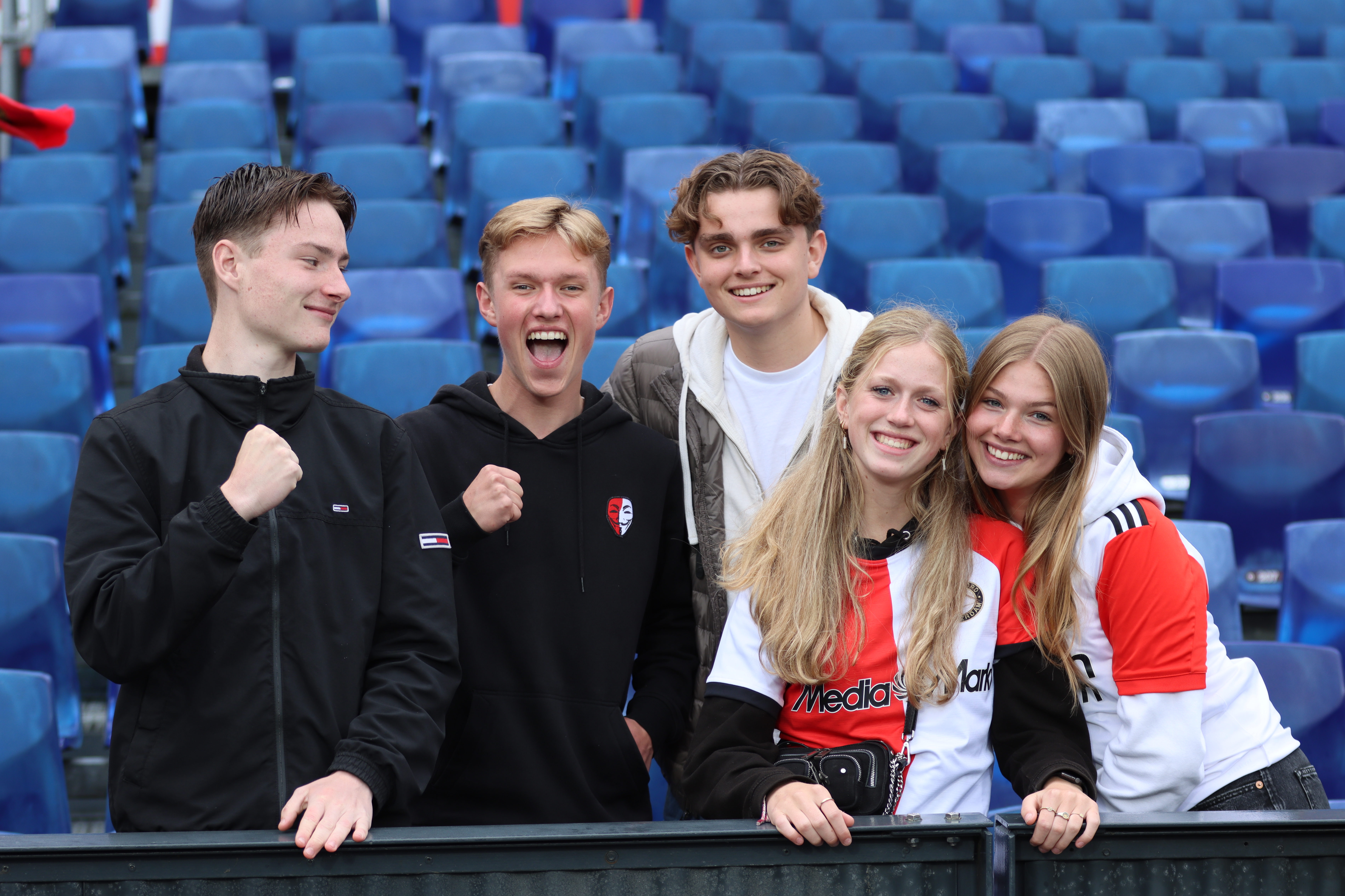 Feyenoord supporters Feyenoord - KRC Genk Jim Breeman Sports Photography