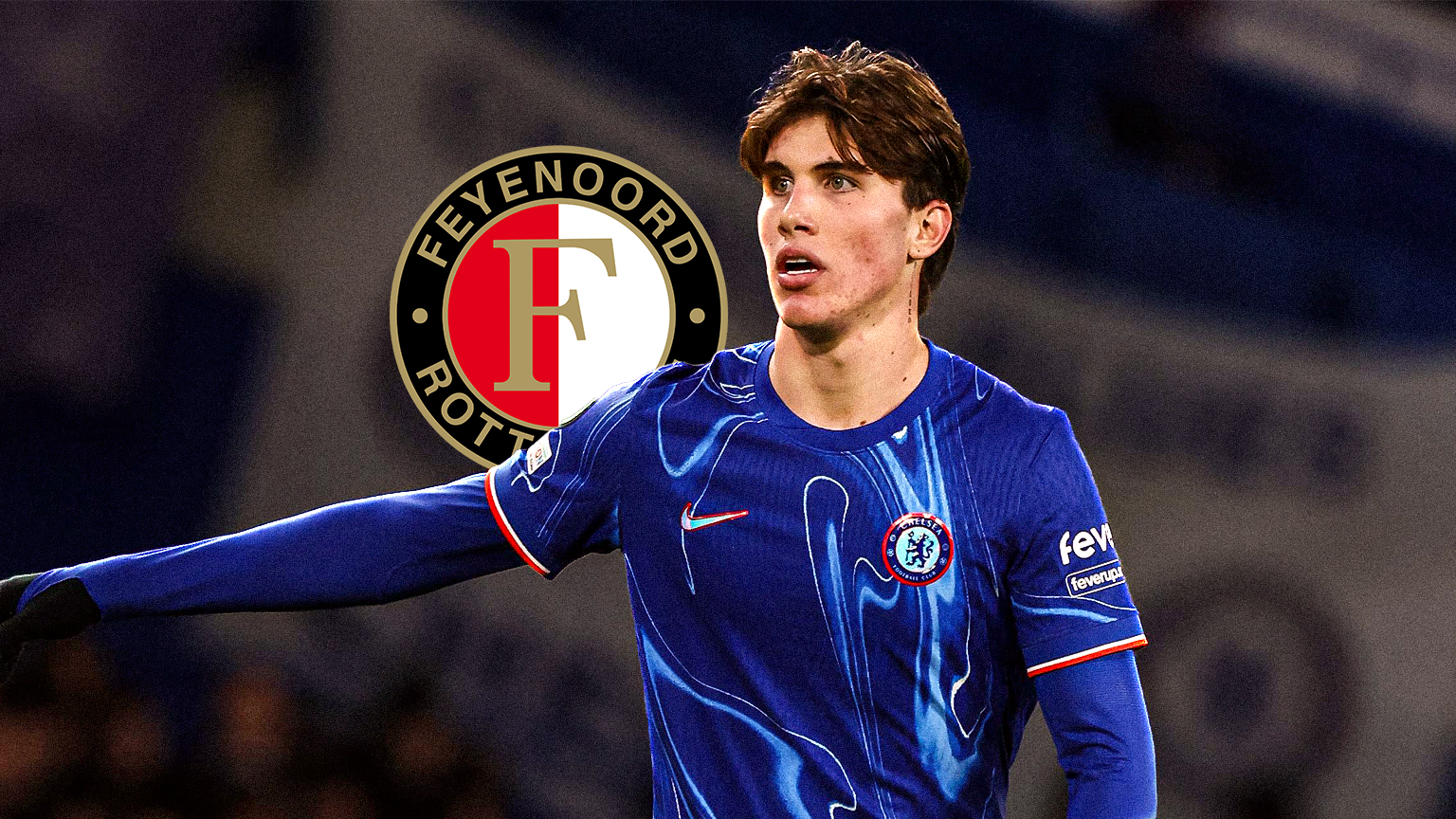 Feyenoord Targets Chelsea’s Cesare Casadei on Loan