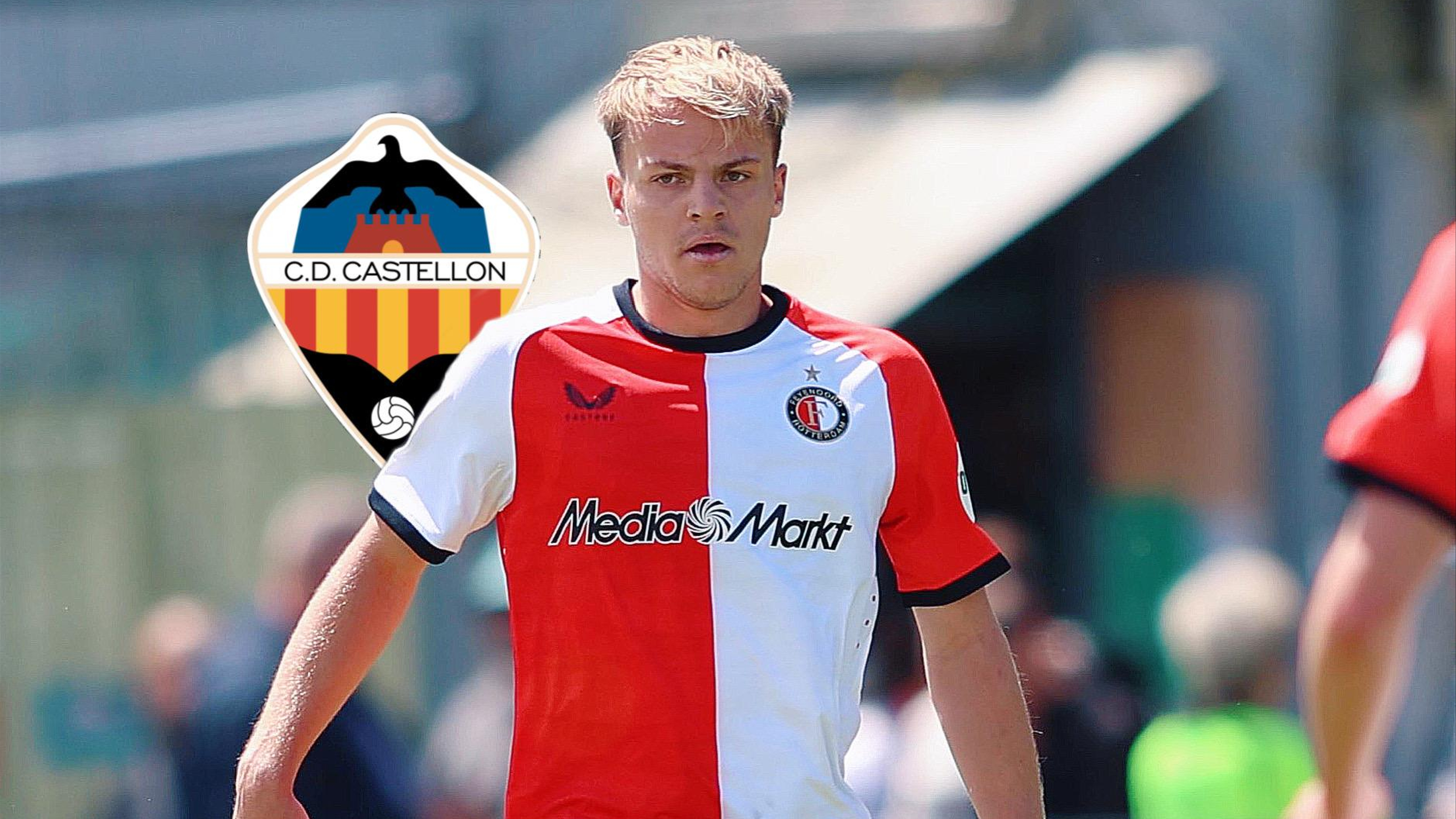 Feyenoord and Castellón are approaching an settlement on Van den Belt